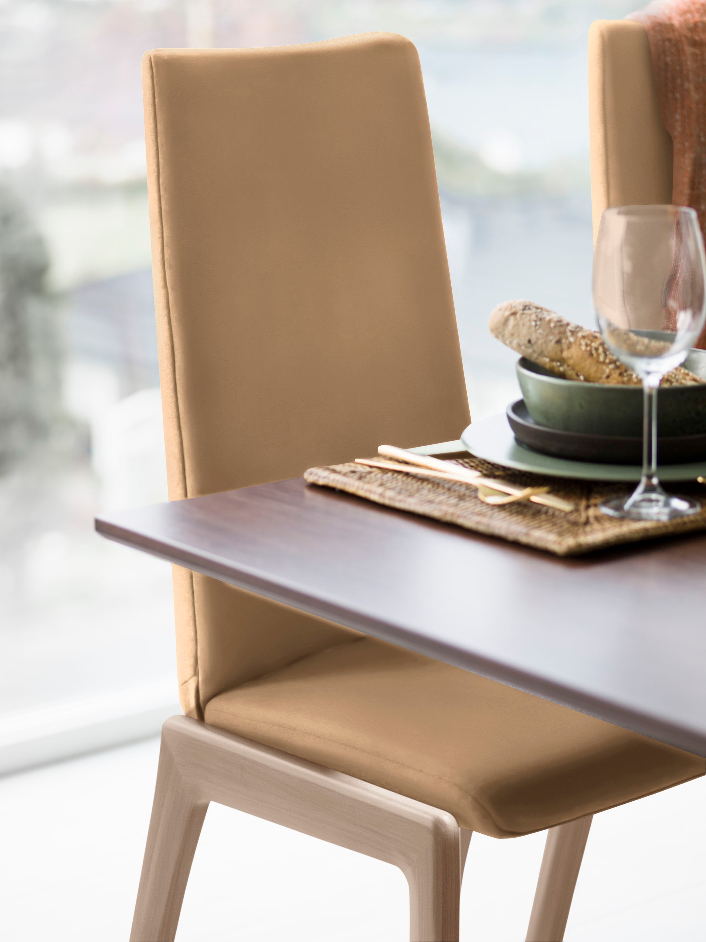 Stressless "Laurel" () High Back, Größe M, mit abgerundeten Beinen in Eiche günstig online kaufen