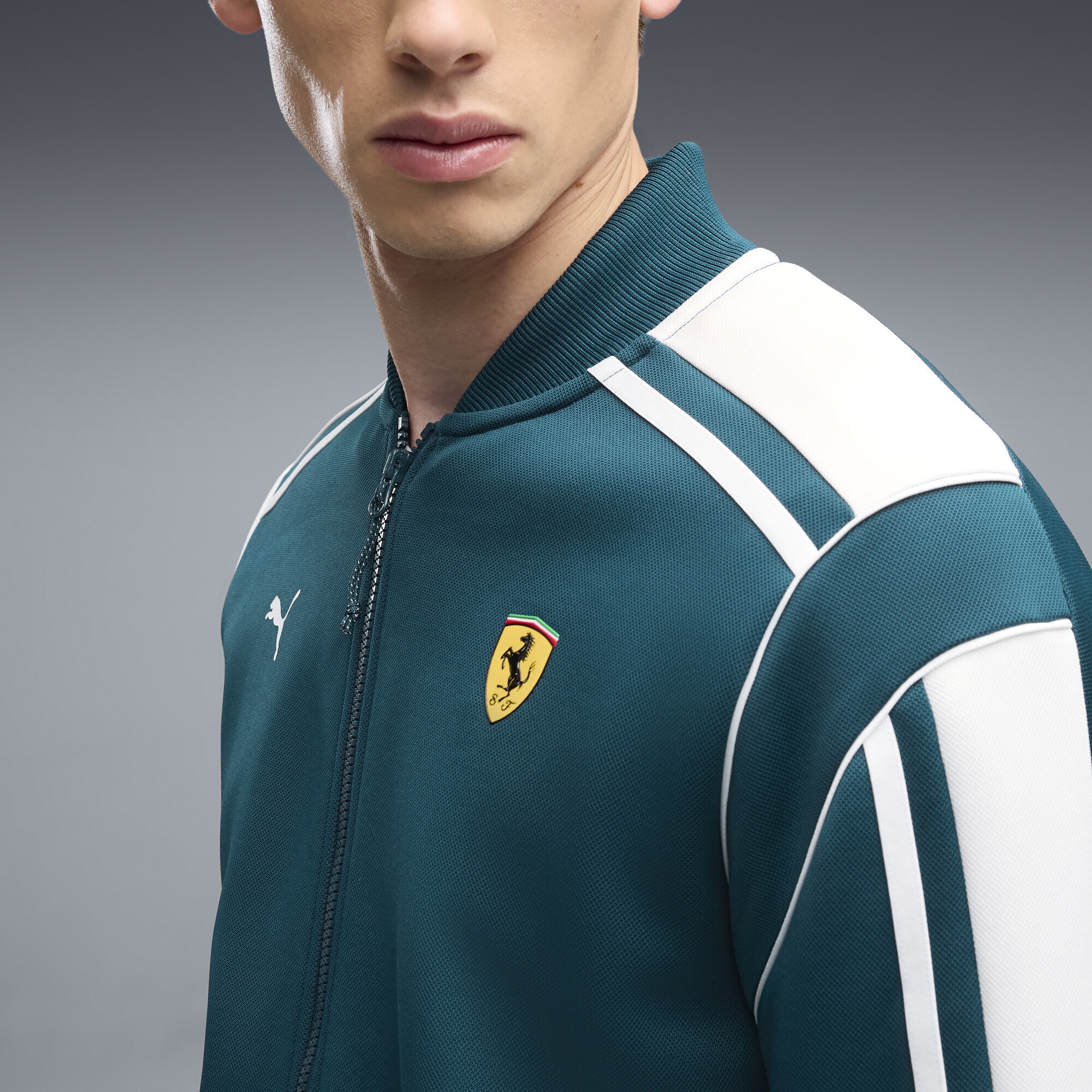 PUMA Sweatjacke »Scuderia Ferrari MT7 Trainingsjacke Herren«