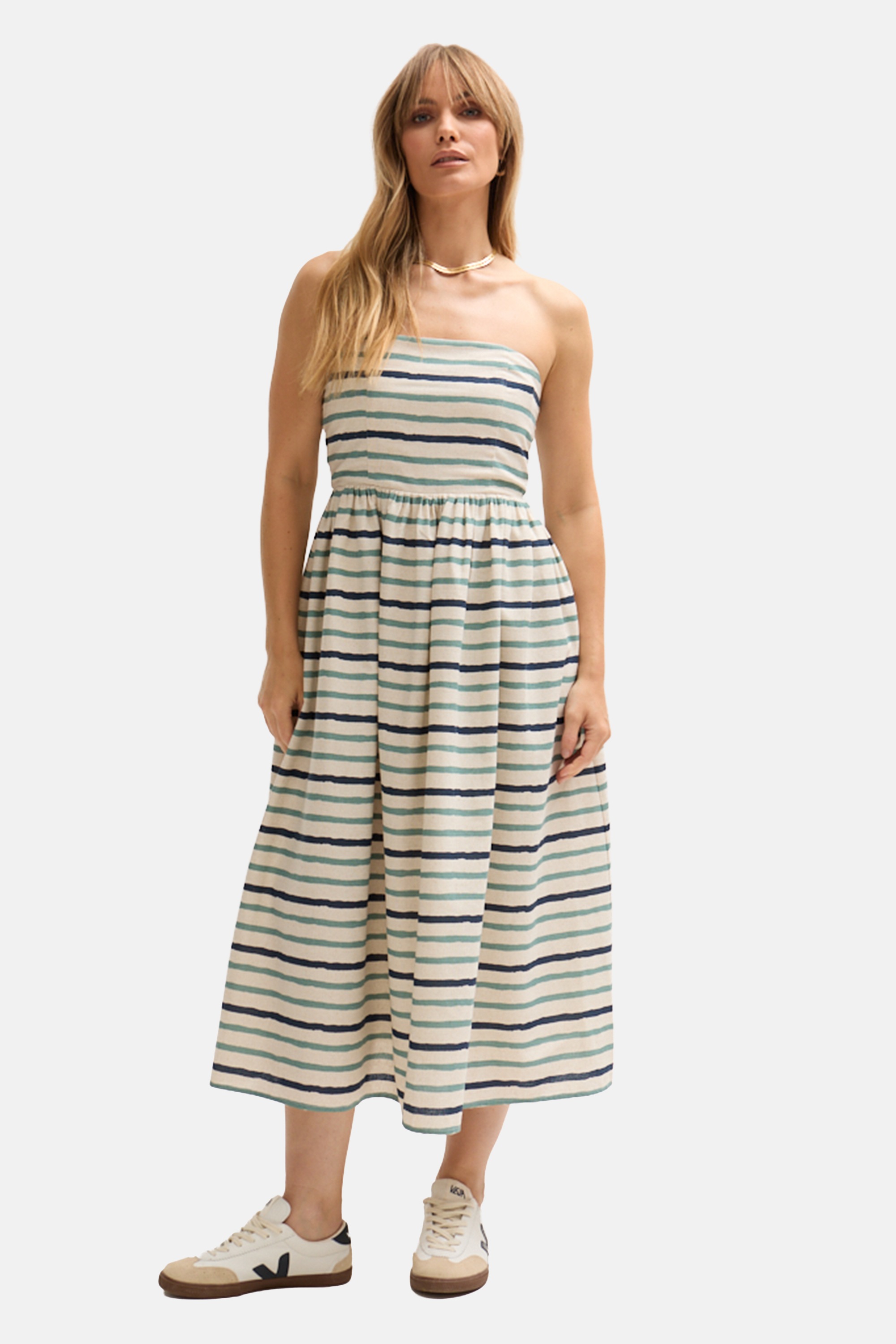 Lily and Lionel Midikleid »Regatta Sleeveless Bardot Neck Midi Dress Damen«