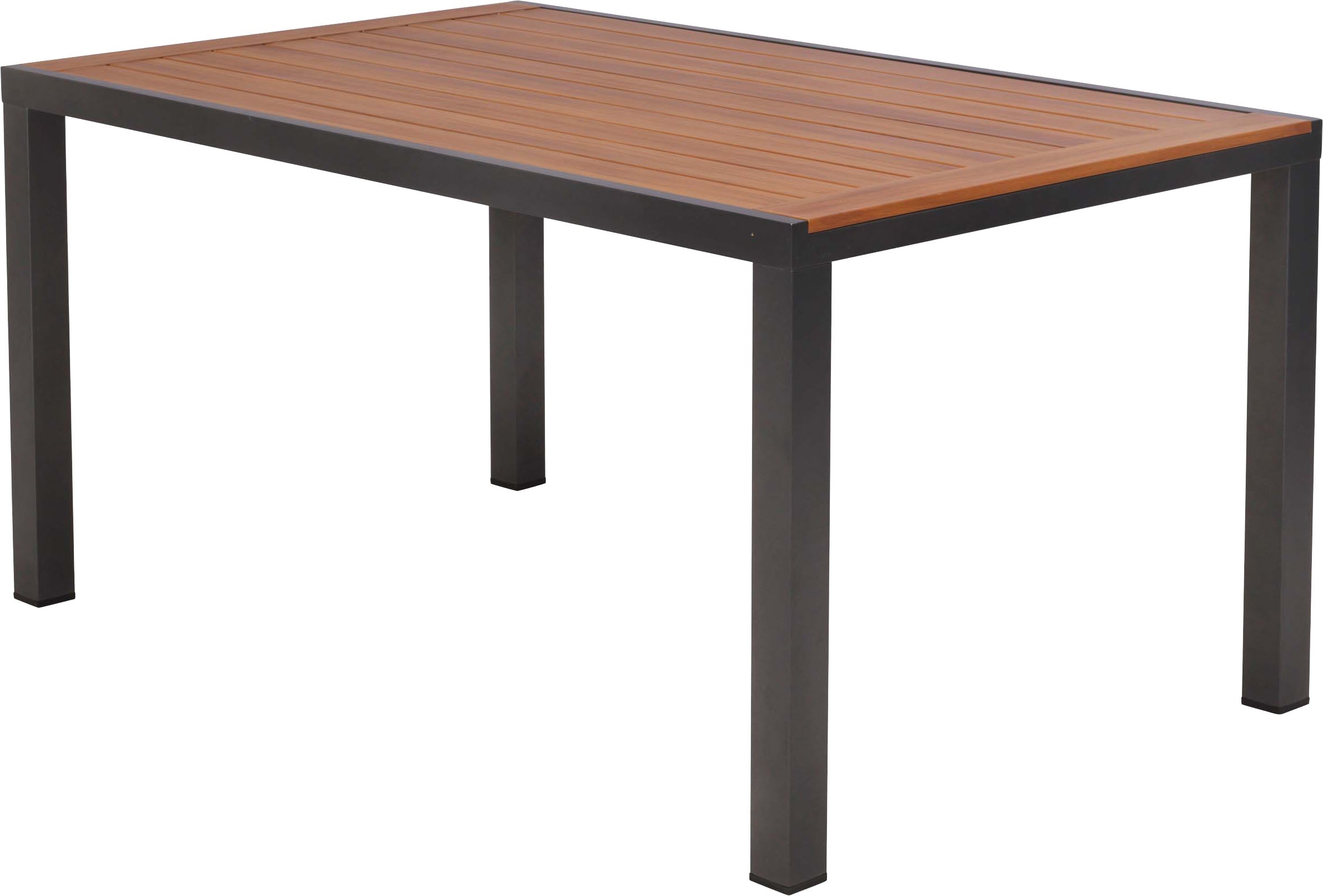 MERXX Garten-Essgruppe »Valenza« Set, 5 tlg. inkl. 4 Klappsessel, 1 Ausziehtisch