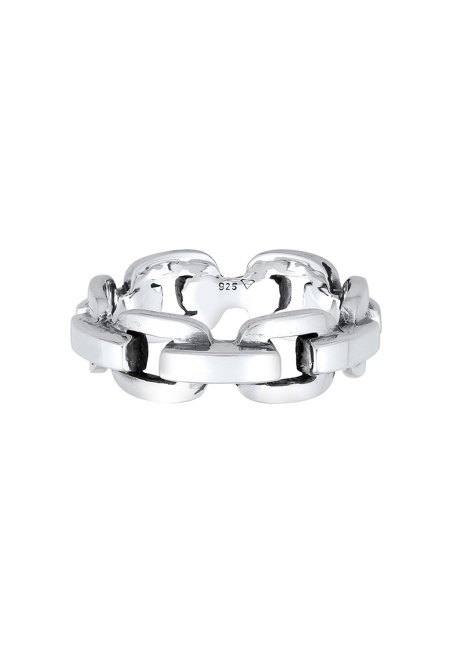 Kuzzoi Silberring »Ring Herren Anker Kettenring Trend 925 Silber«