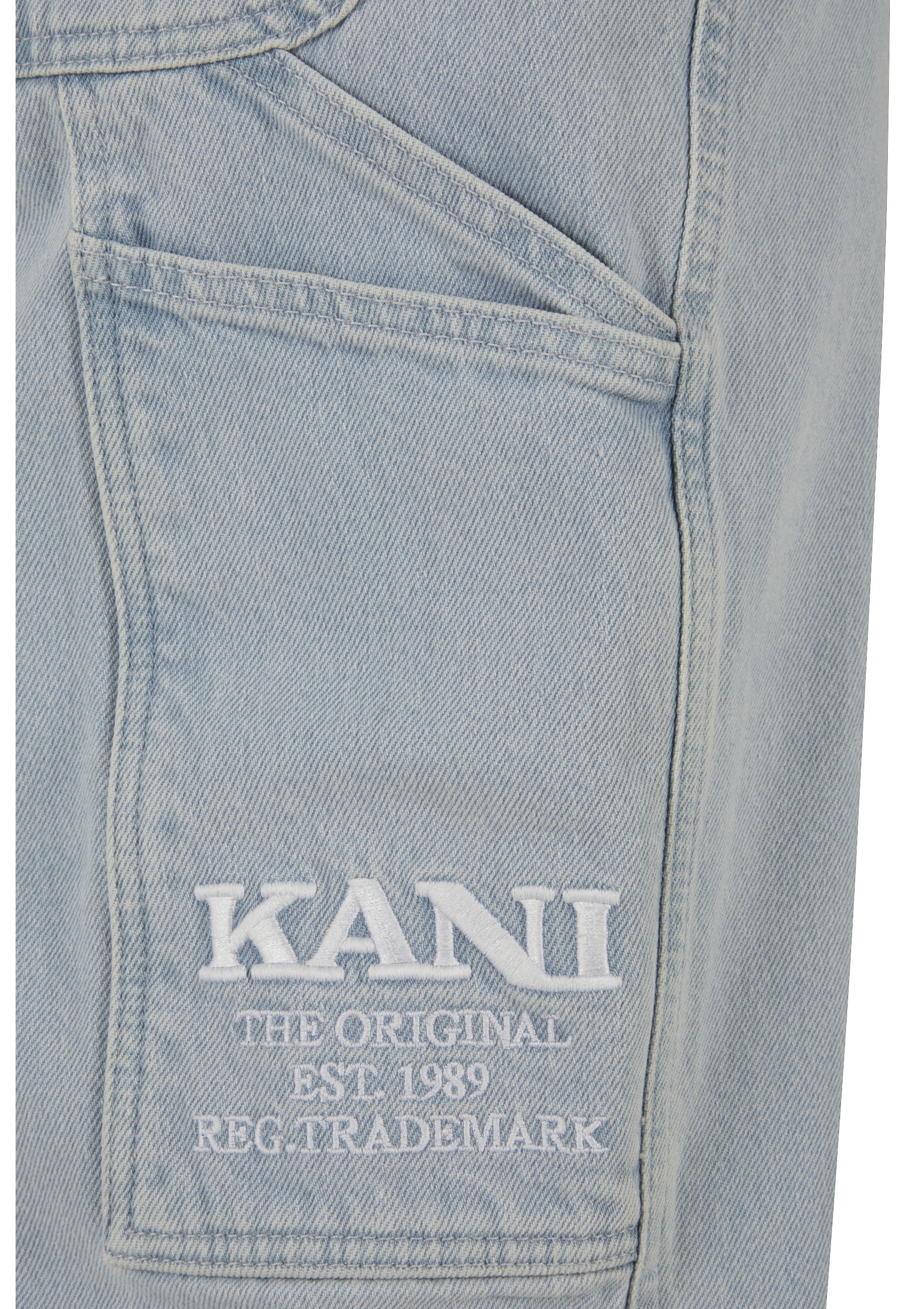 Karl Kani Bequeme Jeans »Karl Kani Herren KMI-PL063-090-12 KK Retro Baggy Workwear Denim« 1 Stk.