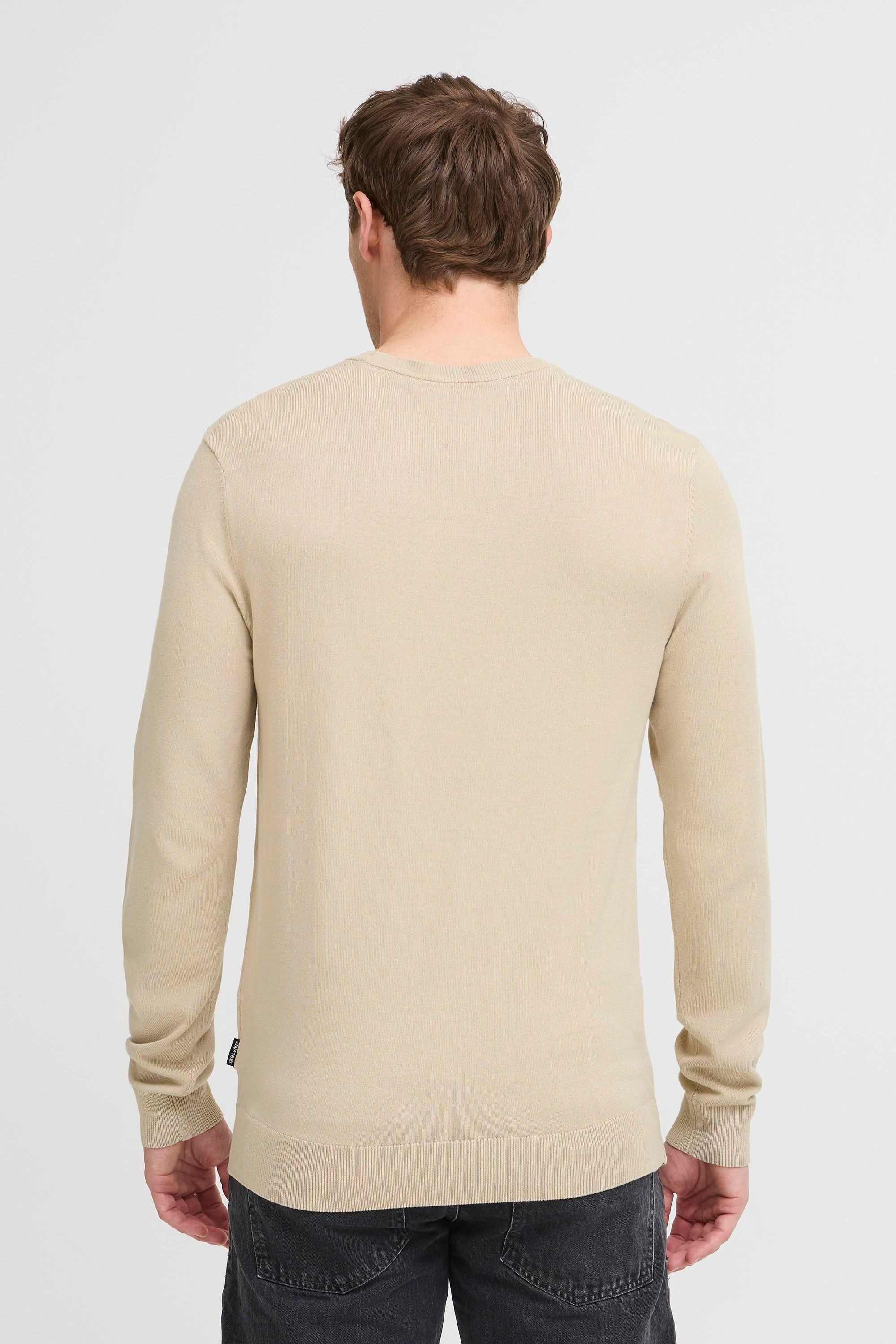 BLEND BHDan Knit Sweater Plaza Taupe XXL 3