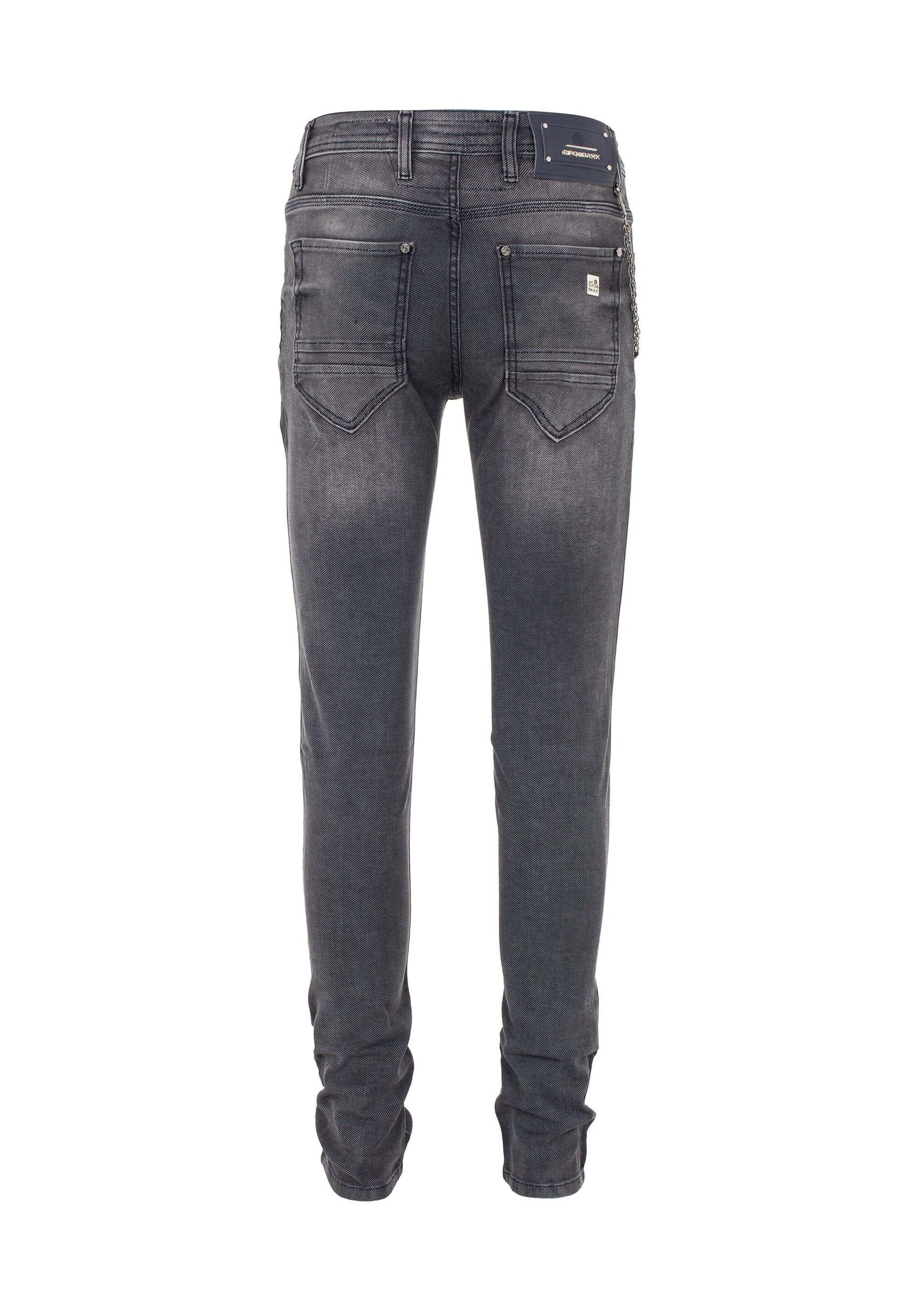 Cipo & Baxx Röhrenjeans »Jeans«, mit Elasthanzusatz, CD374