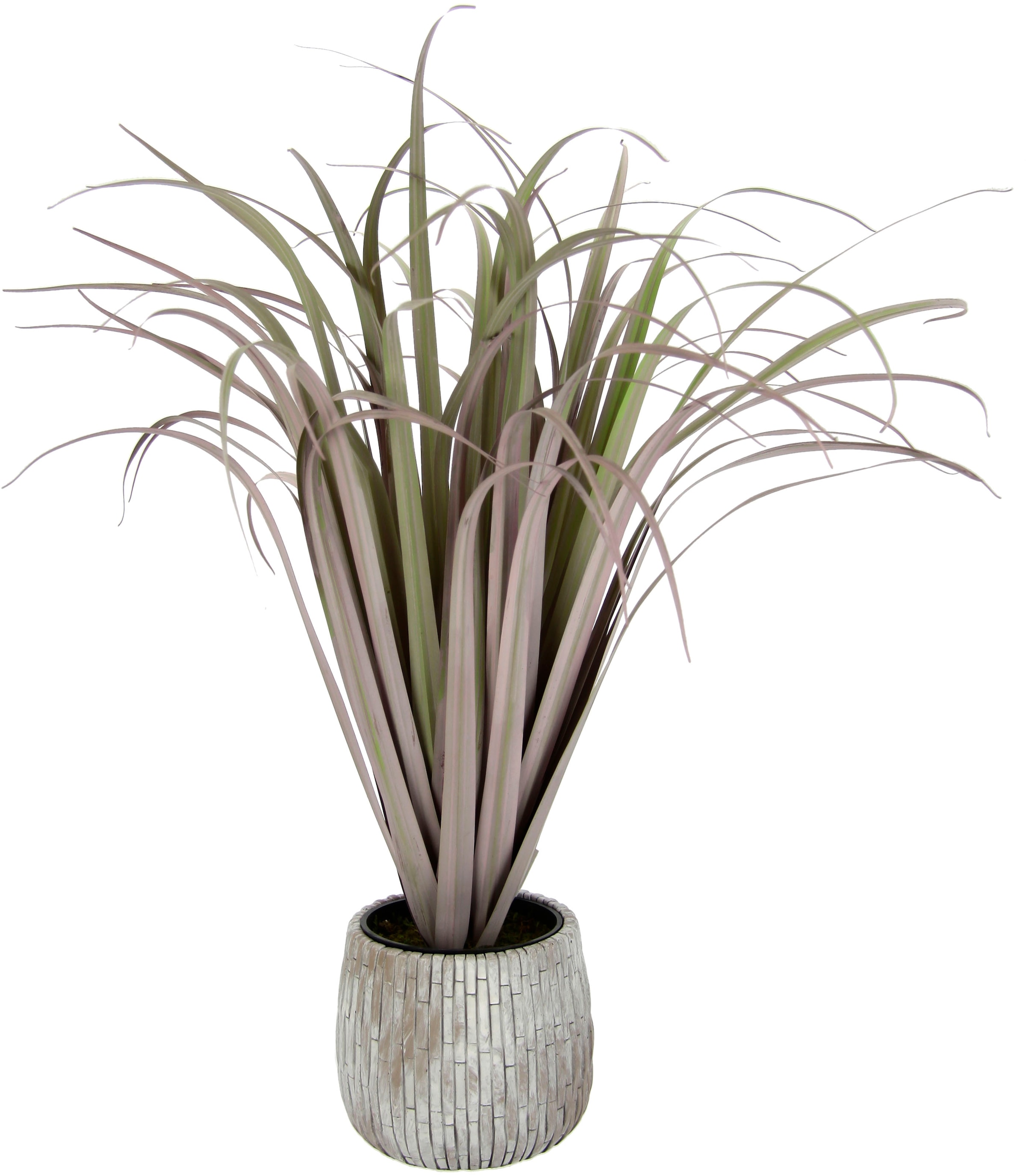 I.GE.A. Keramik BAUR | kaufen »Gras«, Kunstpflanze aus Mit Übertopf