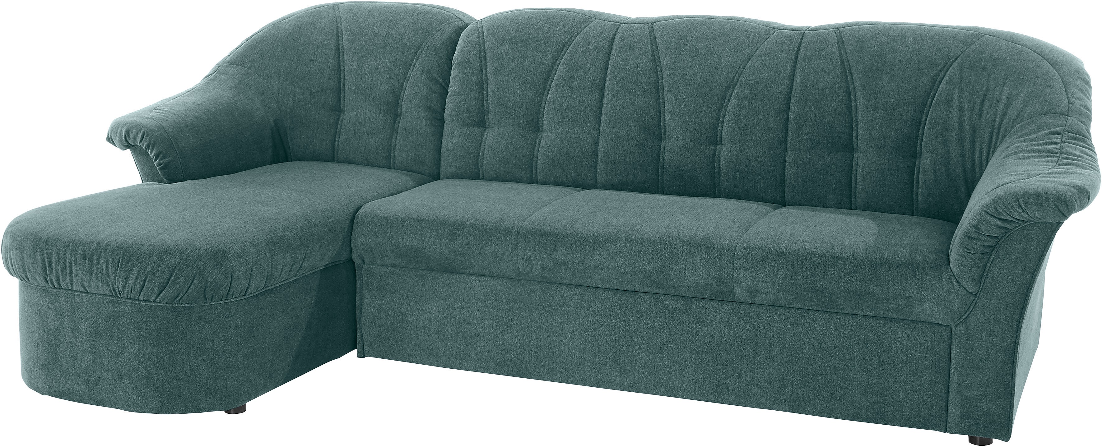Thumbnail - DOMO collection Ecksofa "Pegnitz, elegante Rückensteppung, komfortabel, L-Form", wahlweise mit Bettfunktion