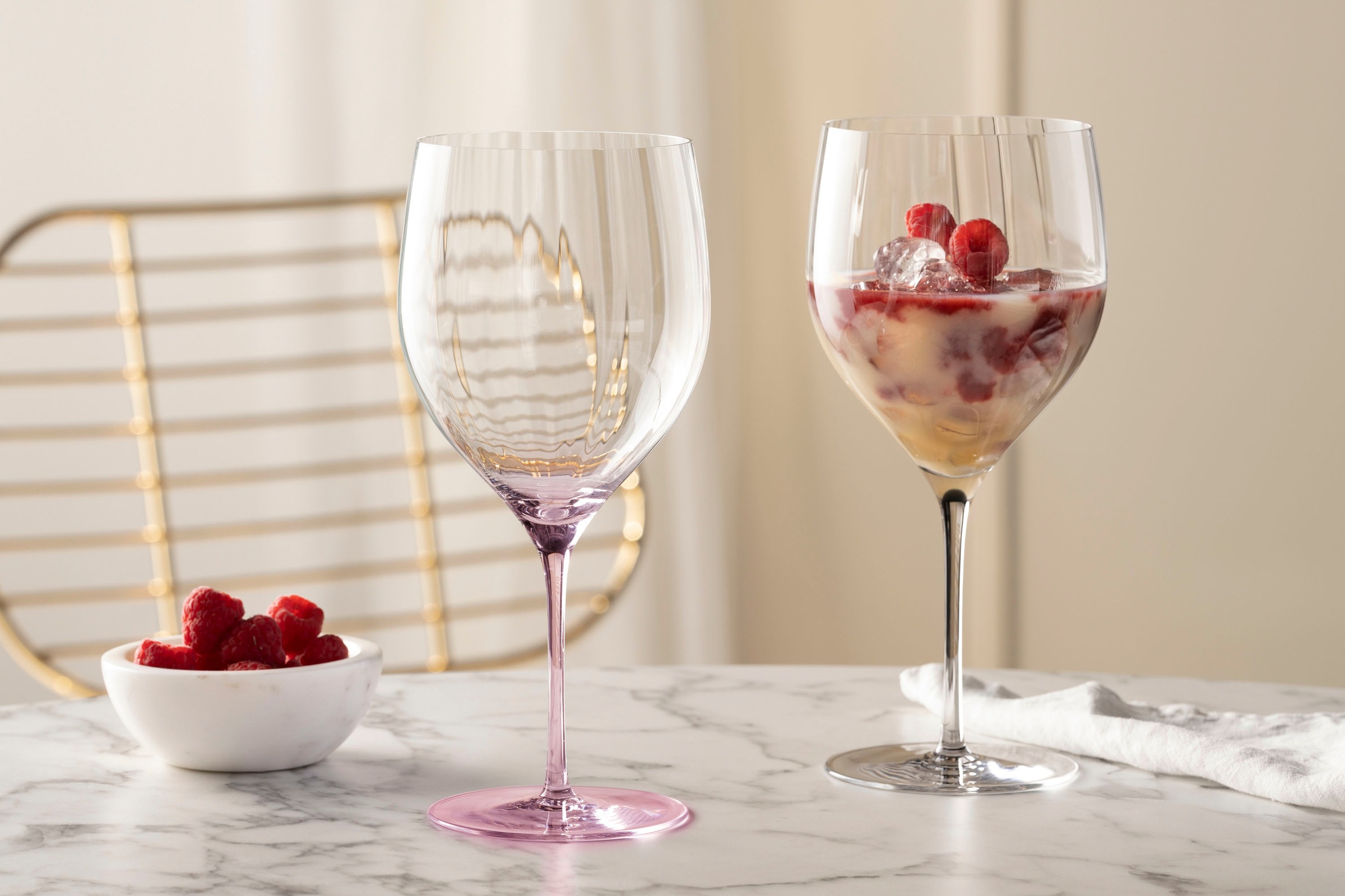 Cocktailglas LEONARDO "POESIA", rosa (rose), H:23cm Ø:10,7cm, Kristallglas, Trinkgefäße, Cocktailglas, 750 ml, 6-teilig 2