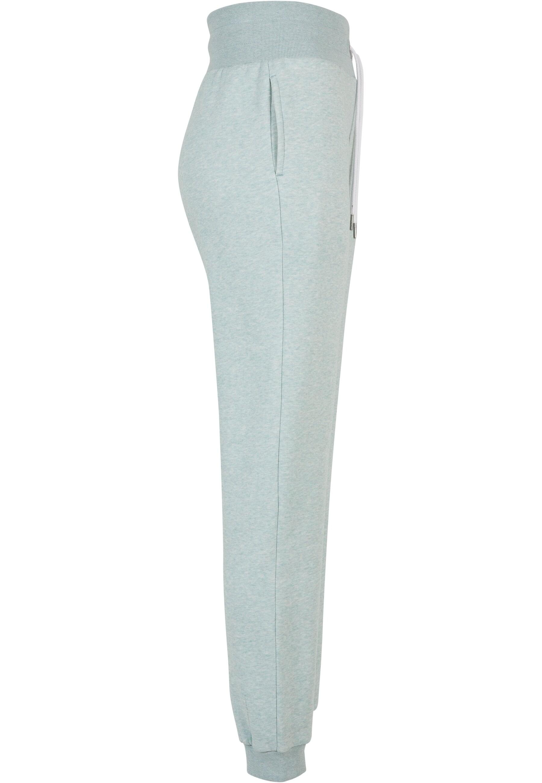 URBAN CLASSICS Stoffhose »Urban Classics Damen Ladies High Waist Color Melange Sweat Pants«, (1 tlg.)