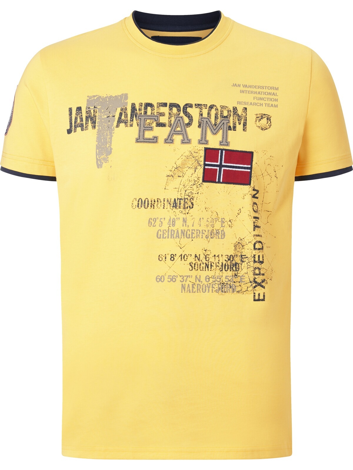 Jan Vanderstorm T-Shirt »T-Shirt SÖLVE«