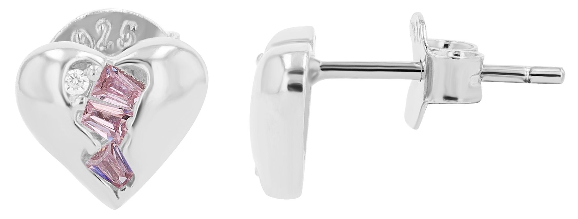 Adelia´s Paar Ohrhänger "Damen Ohrringe – Ohrstecker aus 925 Silber mit Zir günstig online kaufen