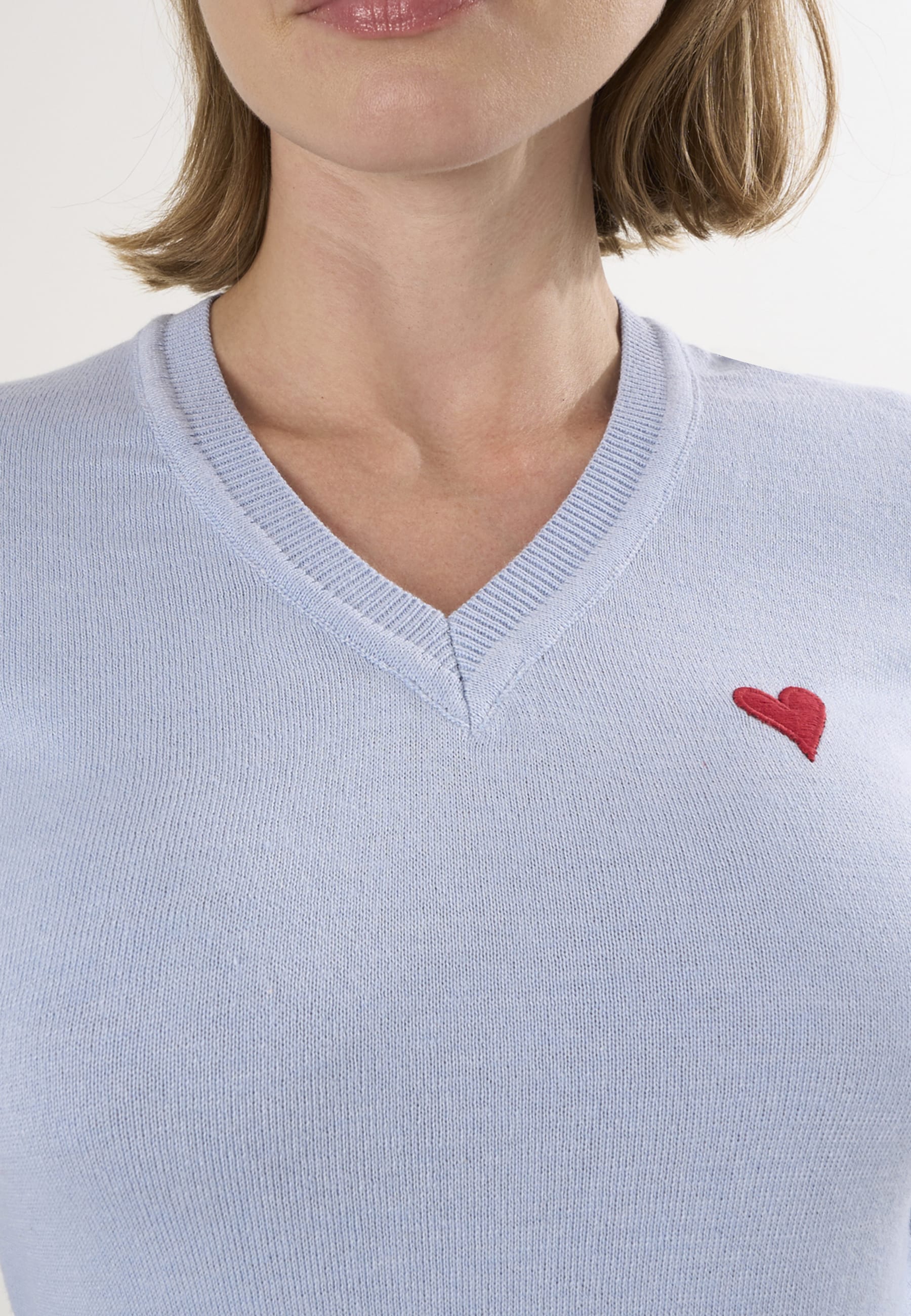 Felix Hardy V-Ausschnitt-Pullover »V-Ausschnitt-Strickpullover«