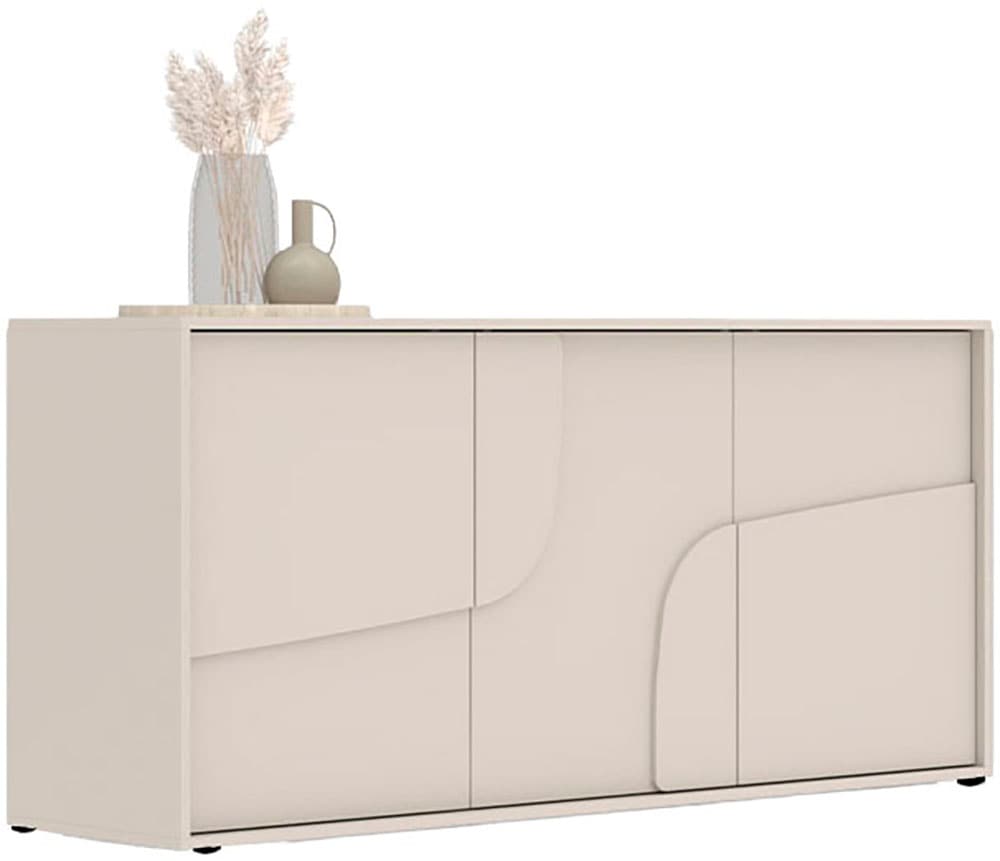 OTTO home Sideboard "Stone, 155 cm breit, 3 Türen, Anrichte, Kommode, Staur günstig online kaufen