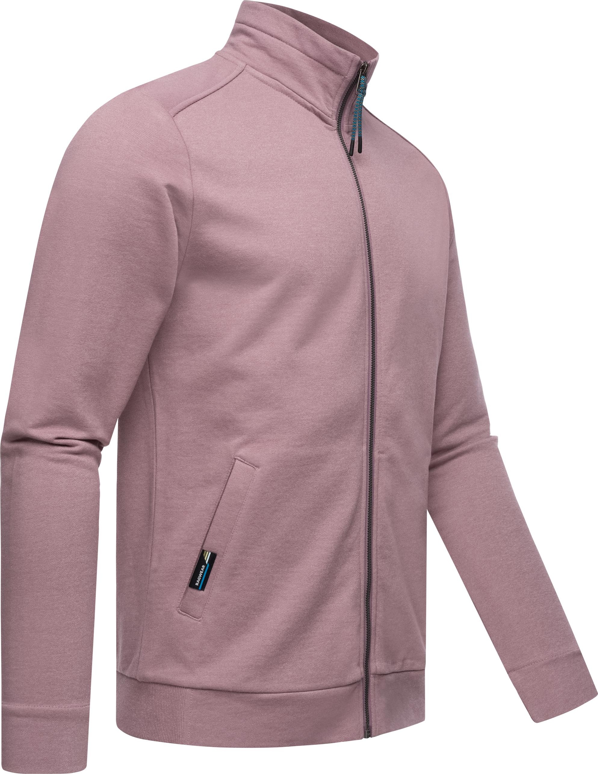 Ragwear Kapuzensweatjacke »Miet«, coole Herren Basic Sweatjacke
