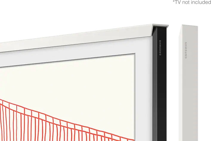 Samsung Rahmen »55" Frame Rahmen Abgeschrägt Weiß (2021)«