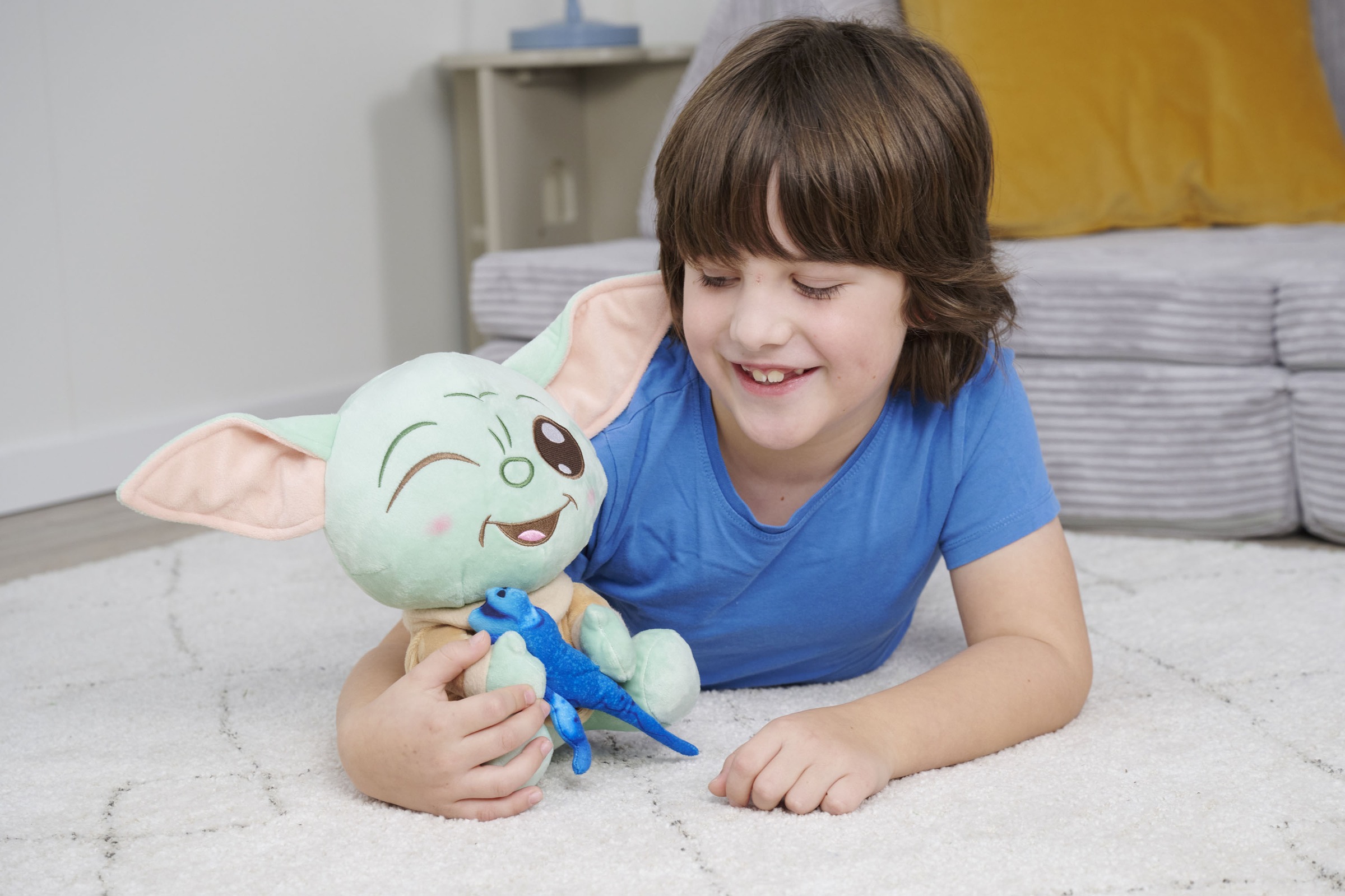 SIMBA Plüschfigur »Star Wars Grogu mit Eidechse, 25 cm«