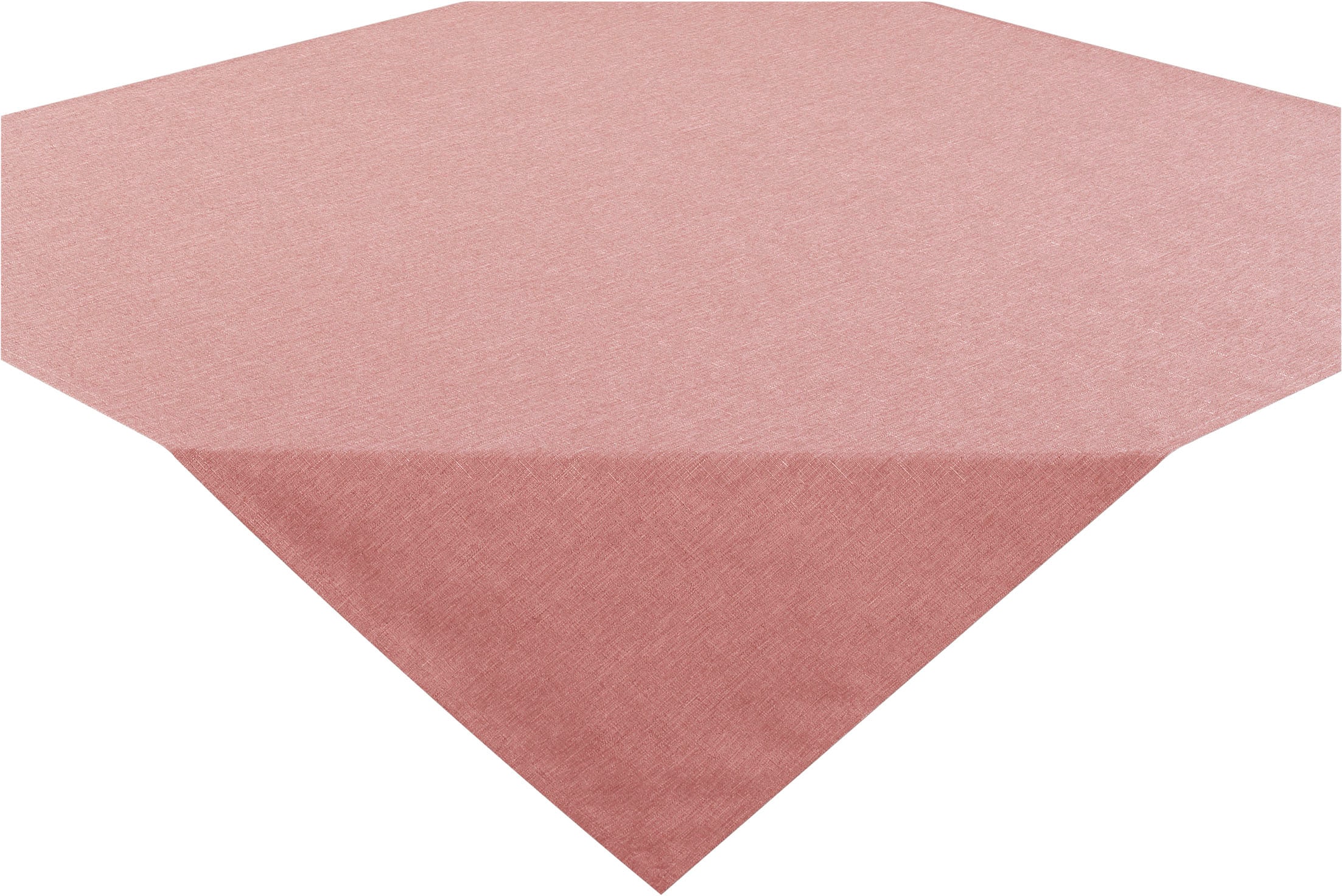 Mitteldecke, B:85cm L:85cm, rosa, DELINDO LIFESTYLE, Polyester, Tischdecken, "WIEN", Fleckabweisend, pflegeleicht, 180 g/m²