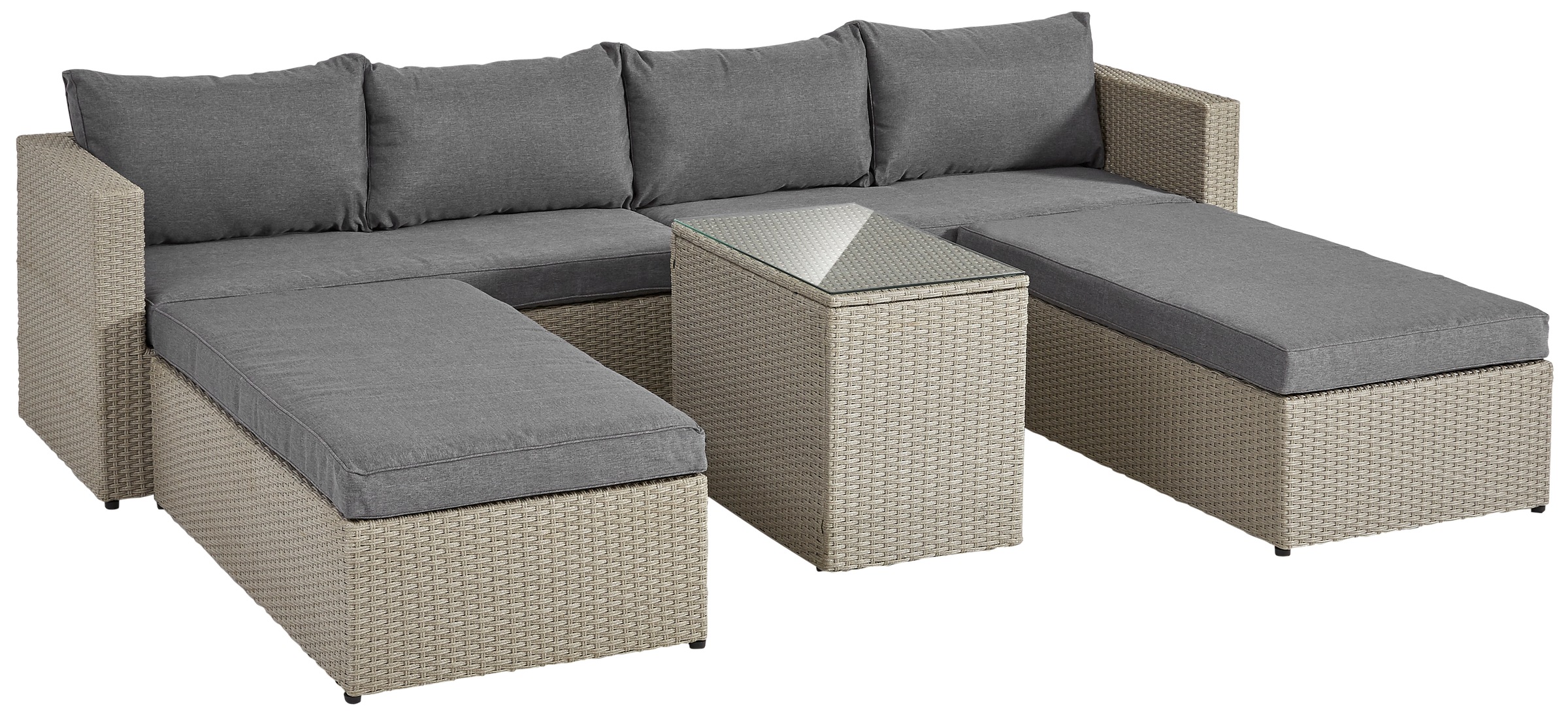 KONIFERA Gartenlounge-Set 