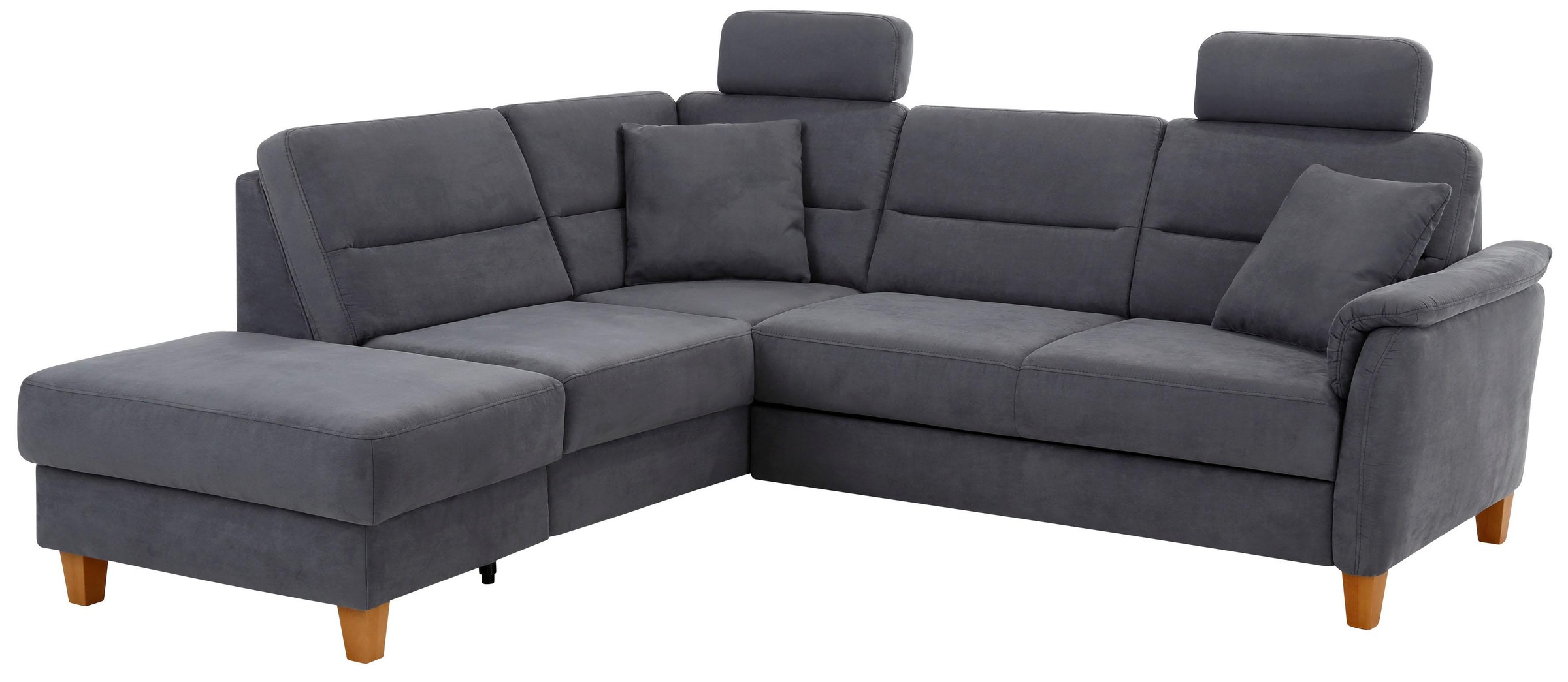 Home affaire Ecksofa »Palmera L-Form«, Federkern, wahlweise mit Bettfunktion und mit/ohne Stauraum