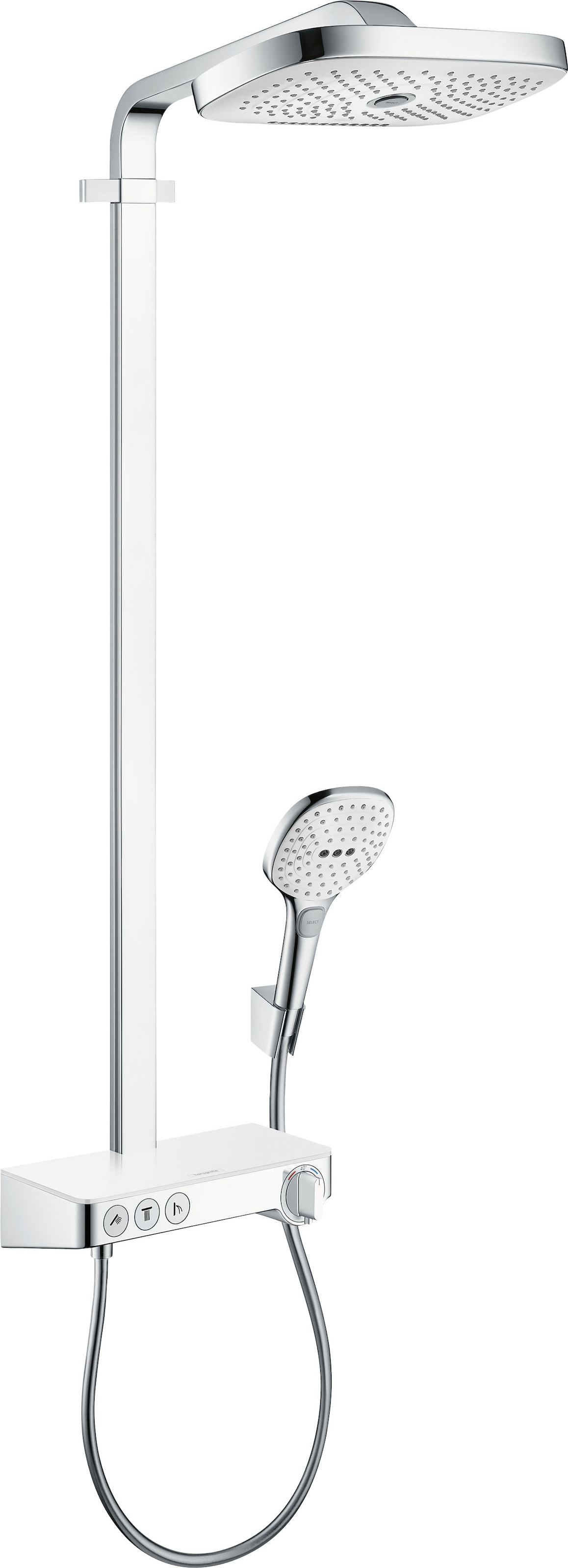 hansgrohe Duschsystem, (Komplett-Set), 300 mit ShowerTablet Select 300