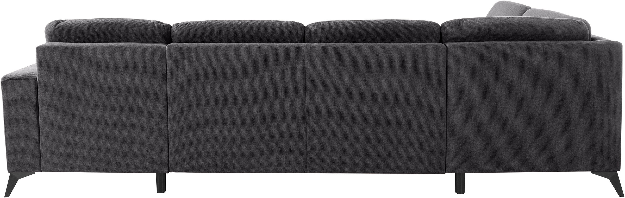 Places of Style Wohnlandschaft »Lolland U-Form«, Wahlweise mit Bettfunktion und Stauraum, auch mit abwischbarem Bezug