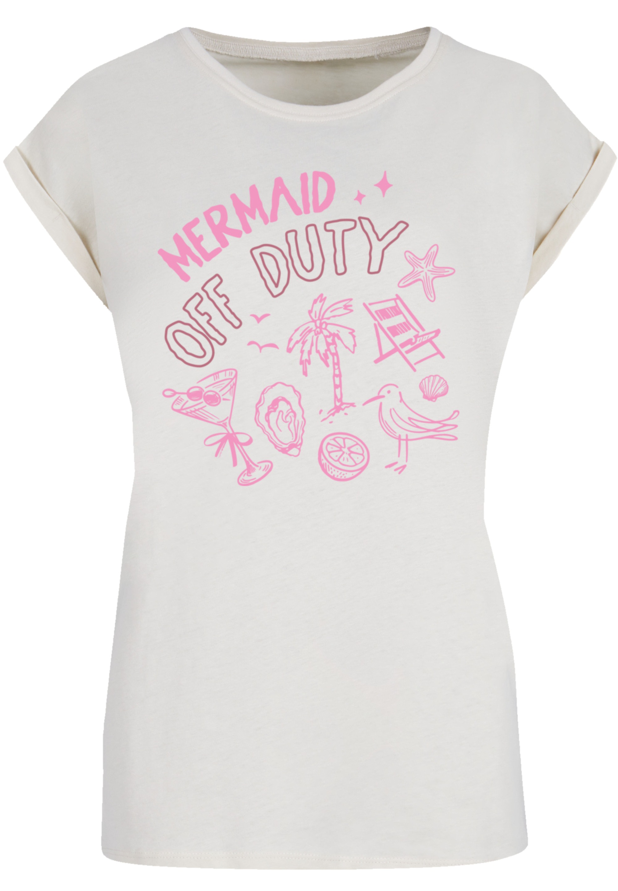 F4NT4STIC T-Shirt »Mermaid Of Duty«, Premium Qualität