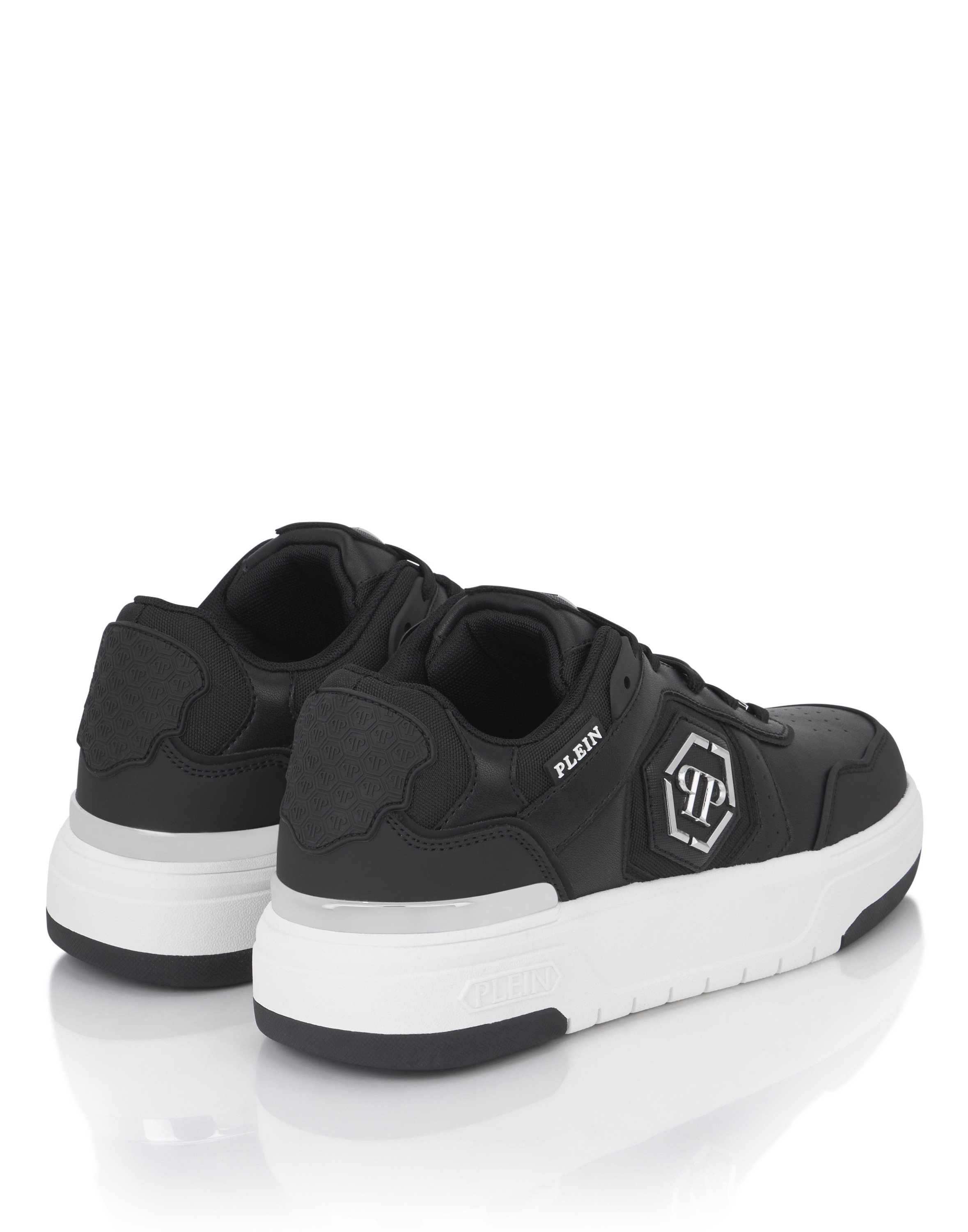 Philipp Plein Predator Low-Top Sneaker White/Black 37 3