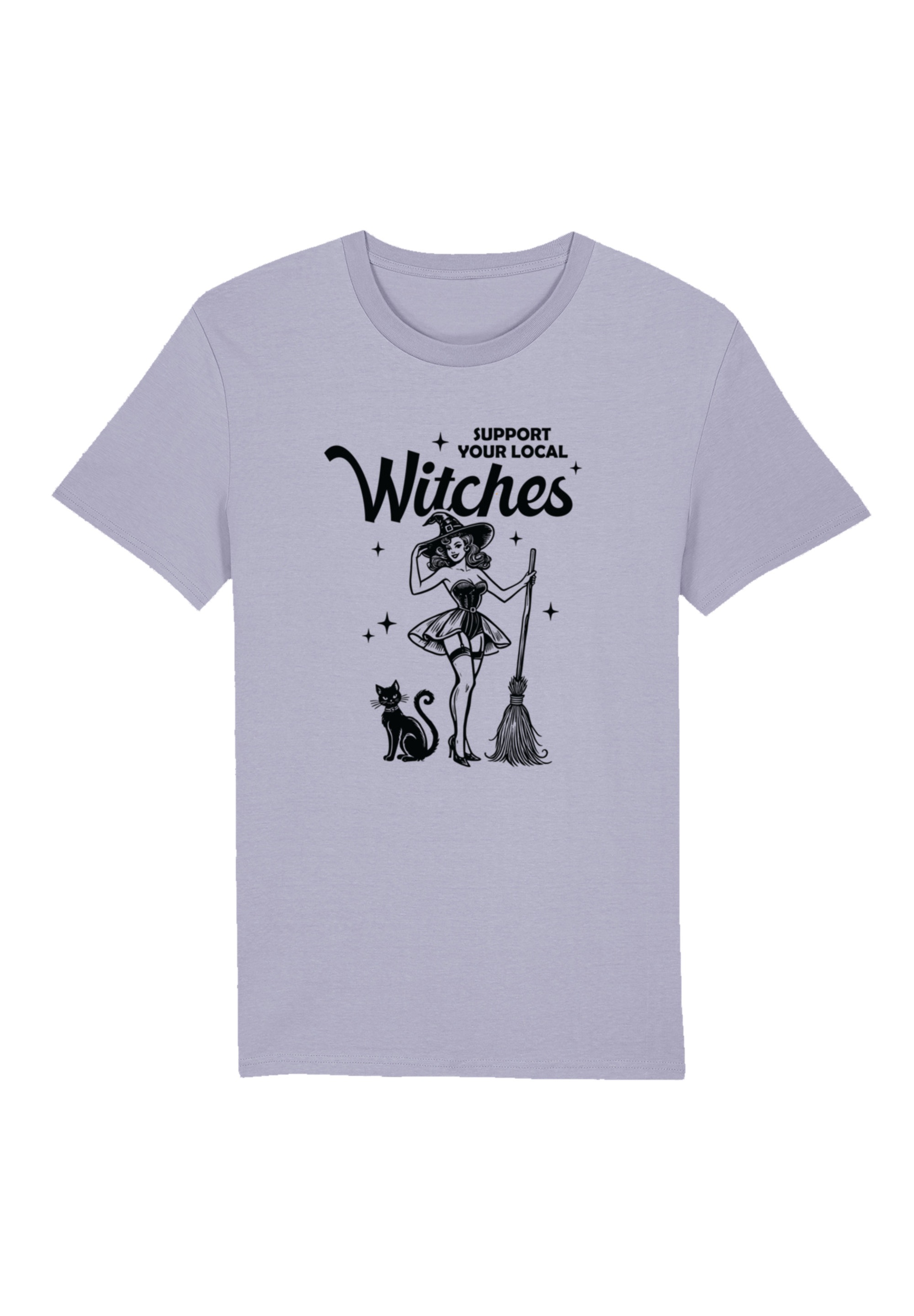 F4NT4STIC T-Shirt "Halloween Witch support your local witches", Premium Qua günstig online kaufen