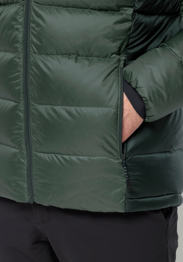 Jack Wolfskin Daunenjacke »NEBELHORN DOWN HOODY M«, mit Kapuze