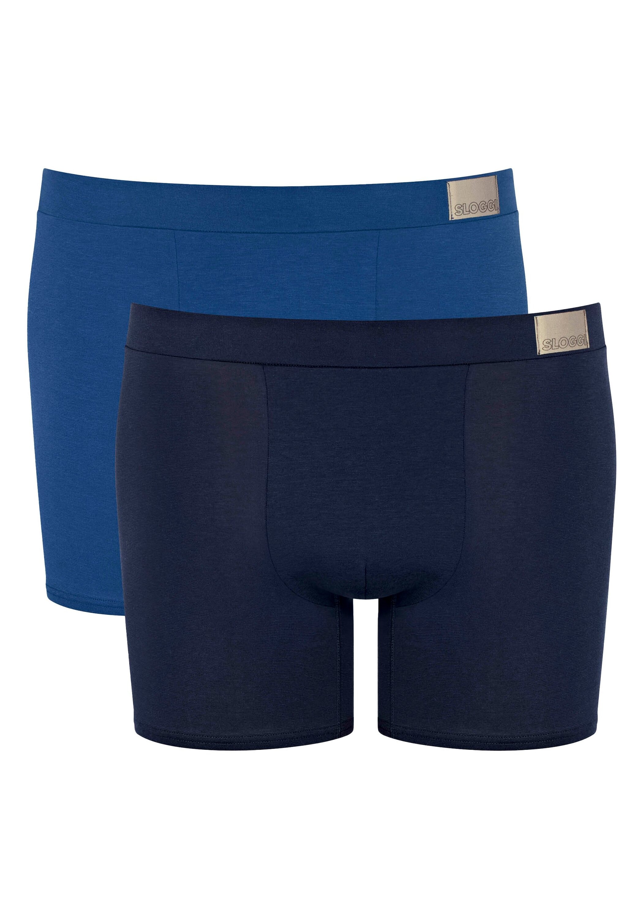 sloggi Boxershorts "Boxershort GO Natural Short C2P 2er Pack"