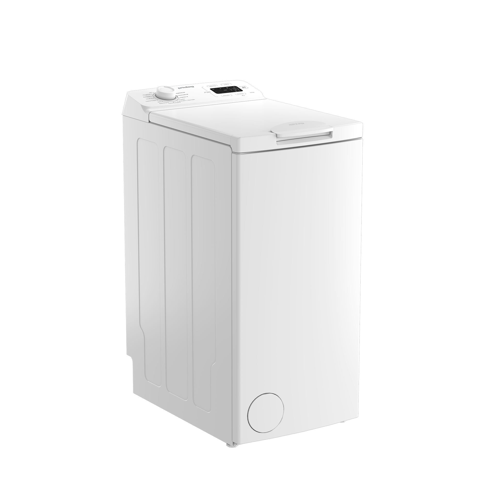 Privileg Waschmaschine Toplader »PWT 55C MY TIME« 5,5 kg 1200 U/min Quick cycles – 5 Programme in unter 1 Stunde