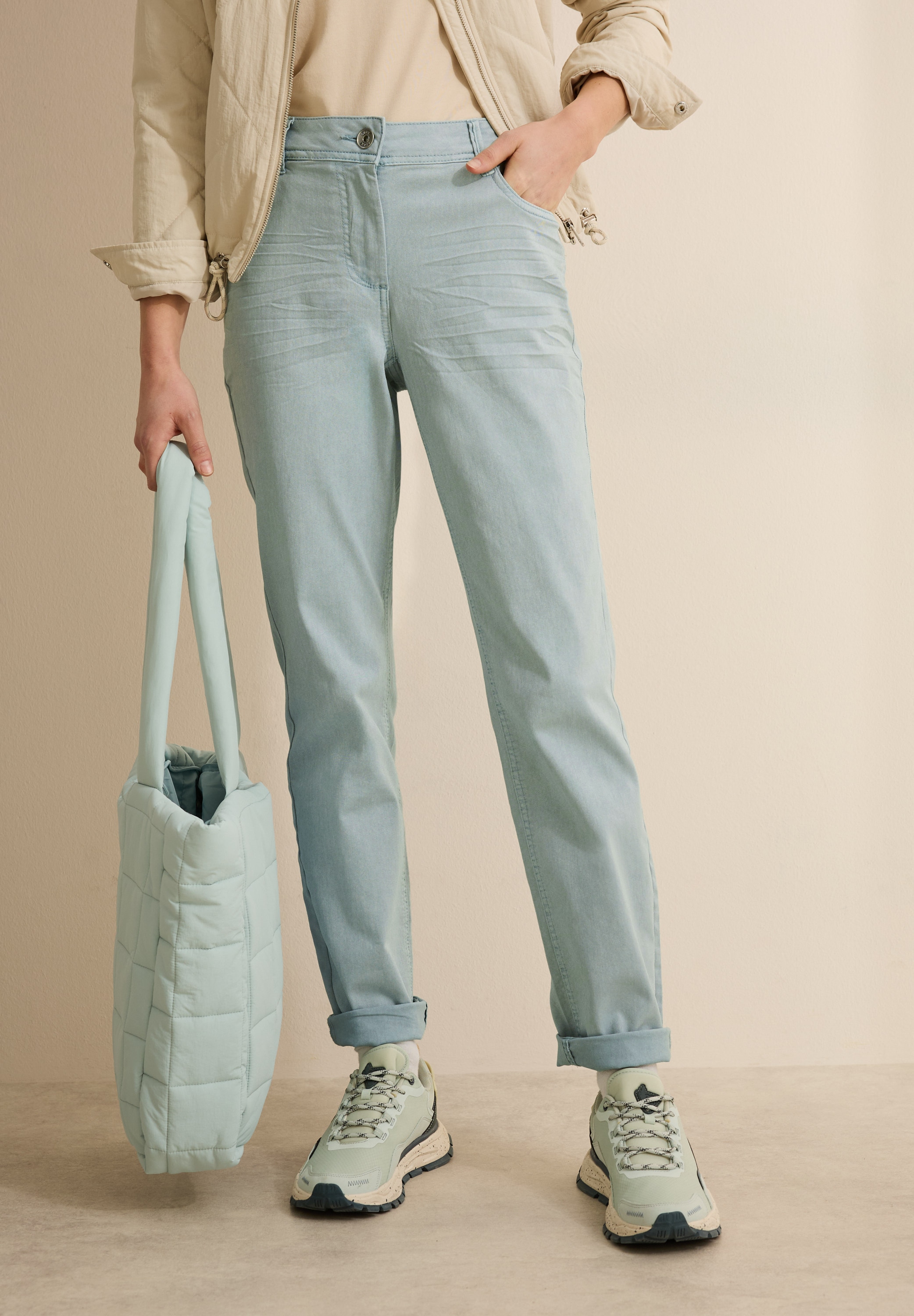 Cecil Stoffhose  Middle Waist