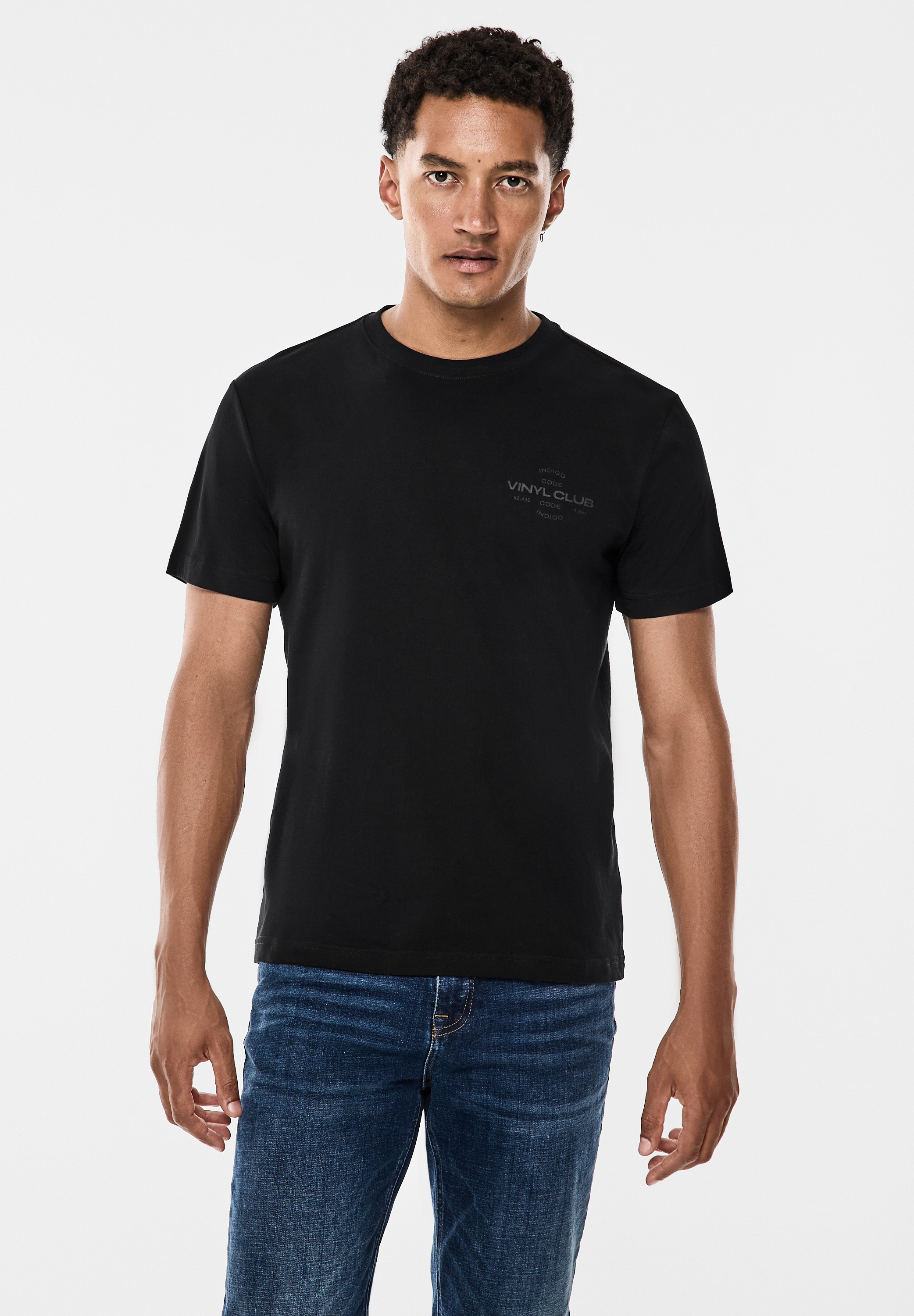 STREET ONE MEN T-Shirt, aus reiner Baumwolle günstig online kaufen