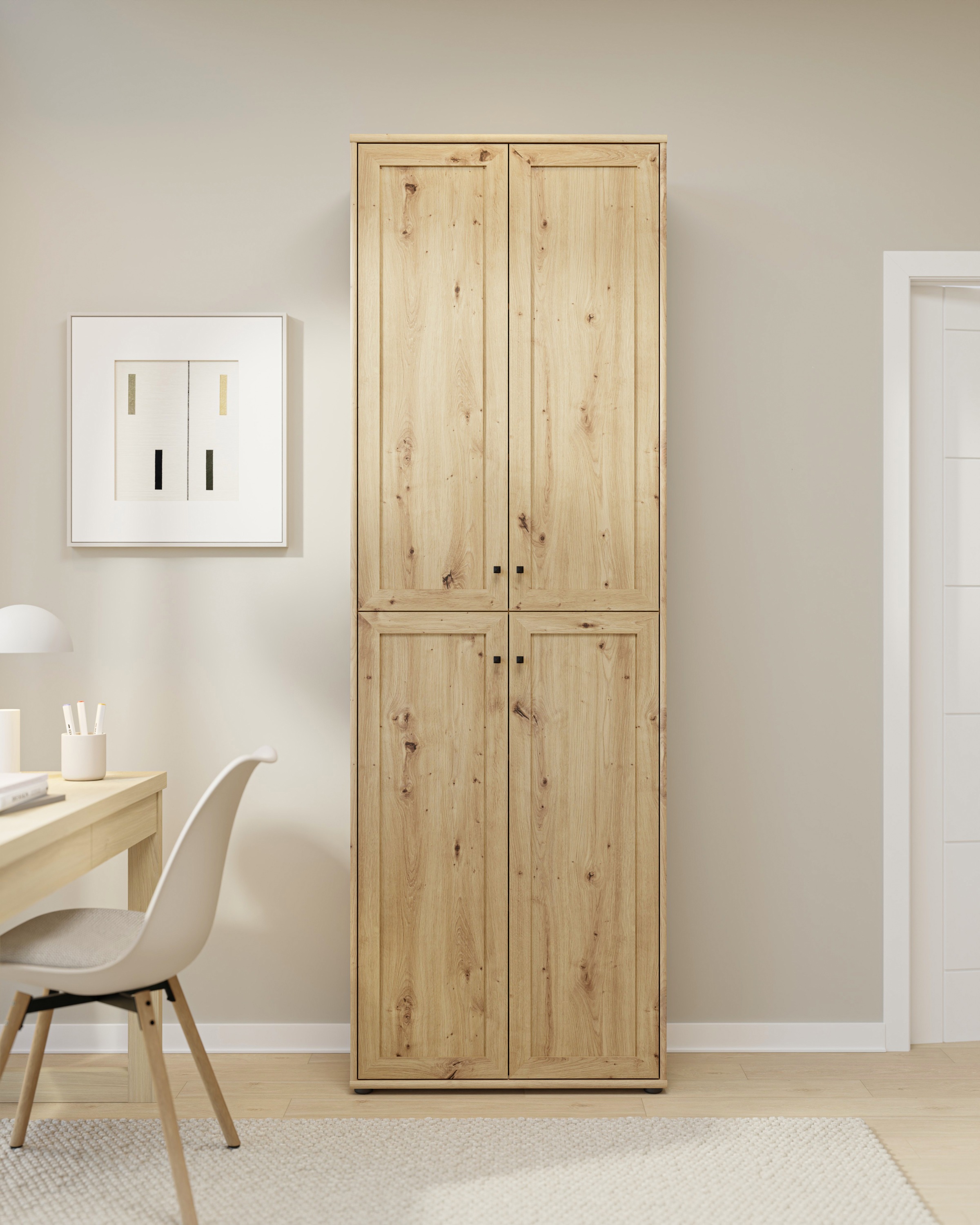 FORTE Regalelement »Trevone« B/H/T 73,7/223,1/34,8 Türen optional bestellbar