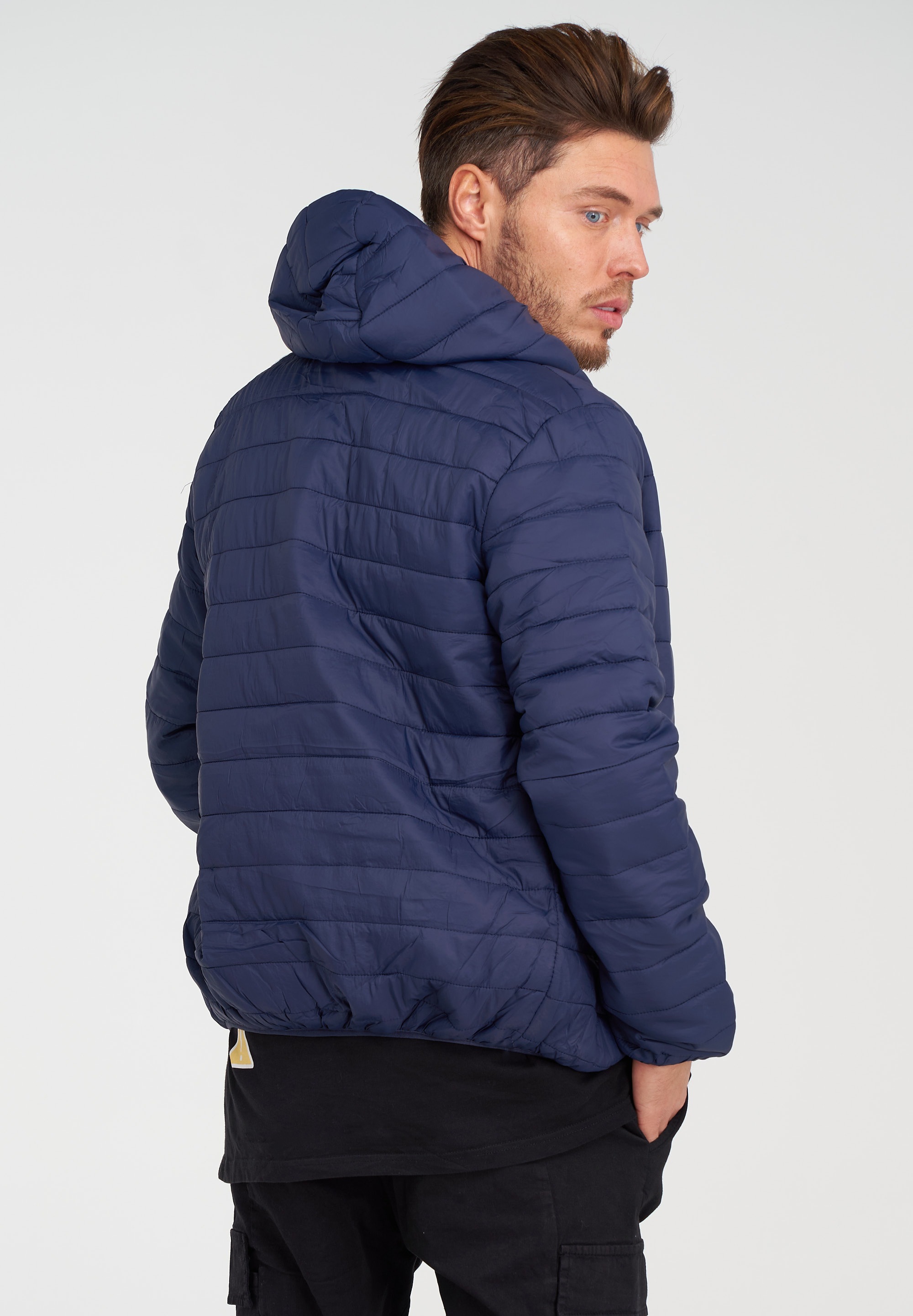 Thumbnail - behype Steppjacke "JANNOS" mit wärmender Kapuze