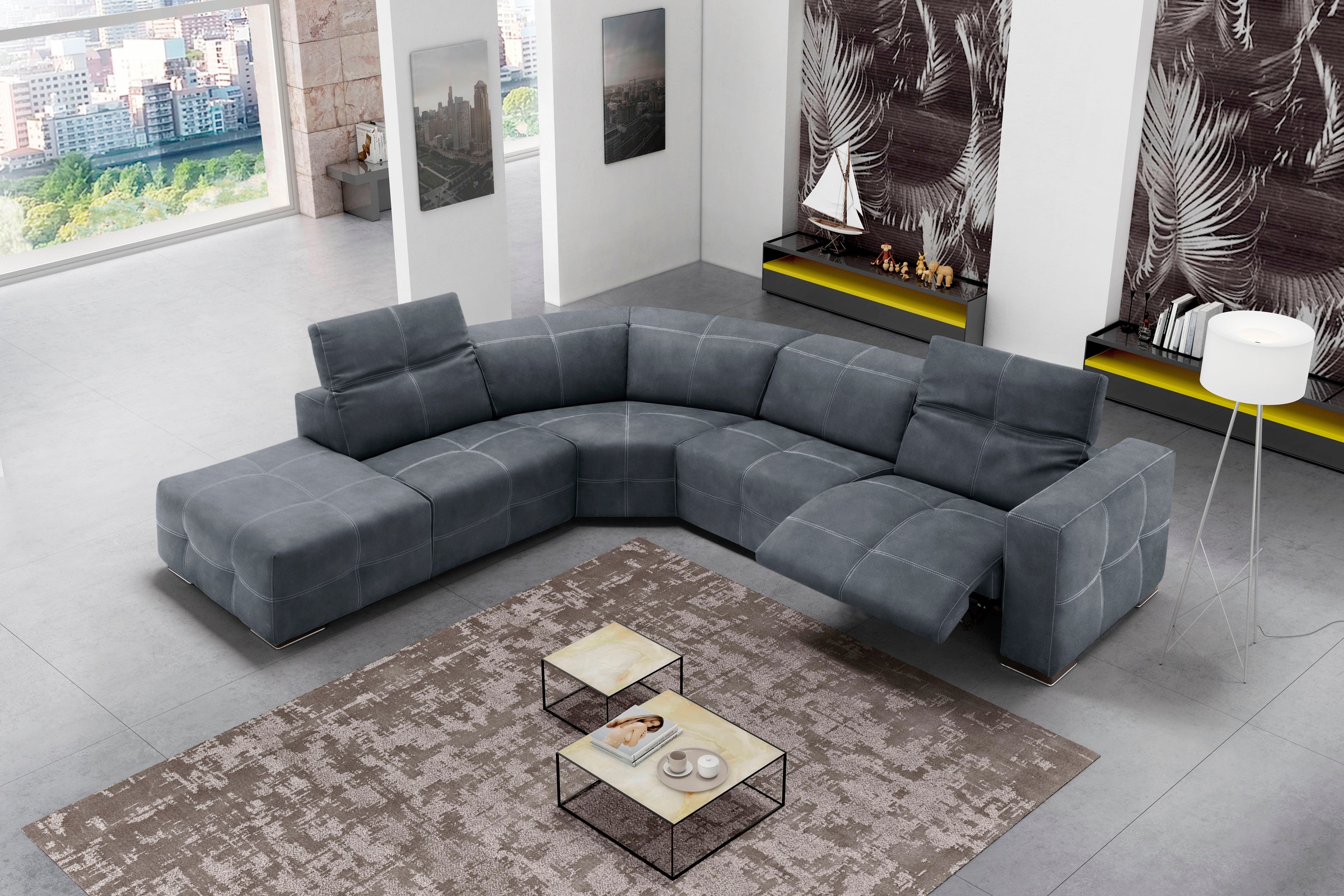 Egoitaliano Ecksofa "Sauvanne, Designsofa der Extraklasse, elegant und bequ günstig online kaufen