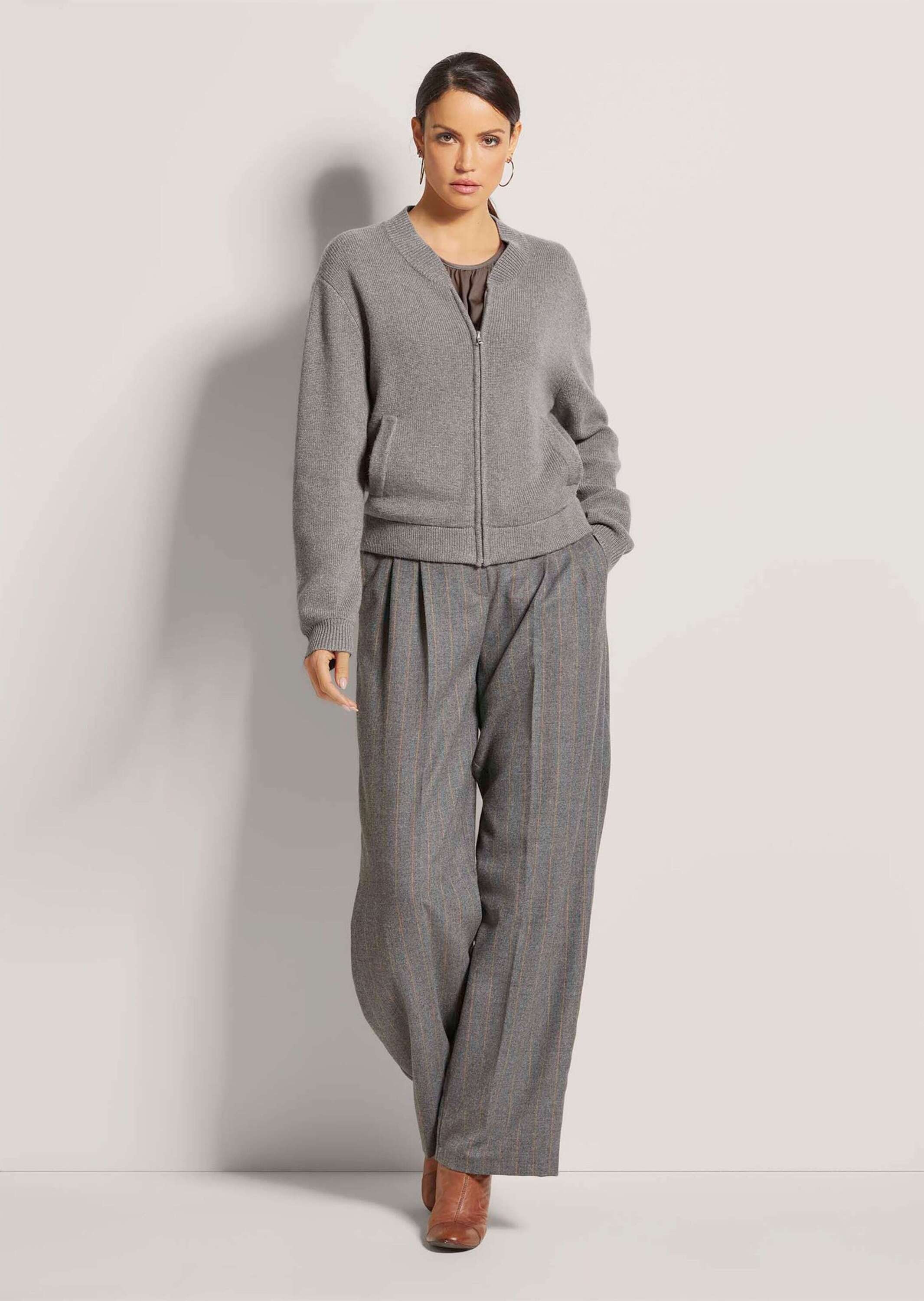 MADELEINE Strickjacke "Blouson Sportiver Strick-Blouson mit Reißverschluss" günstig online kaufen