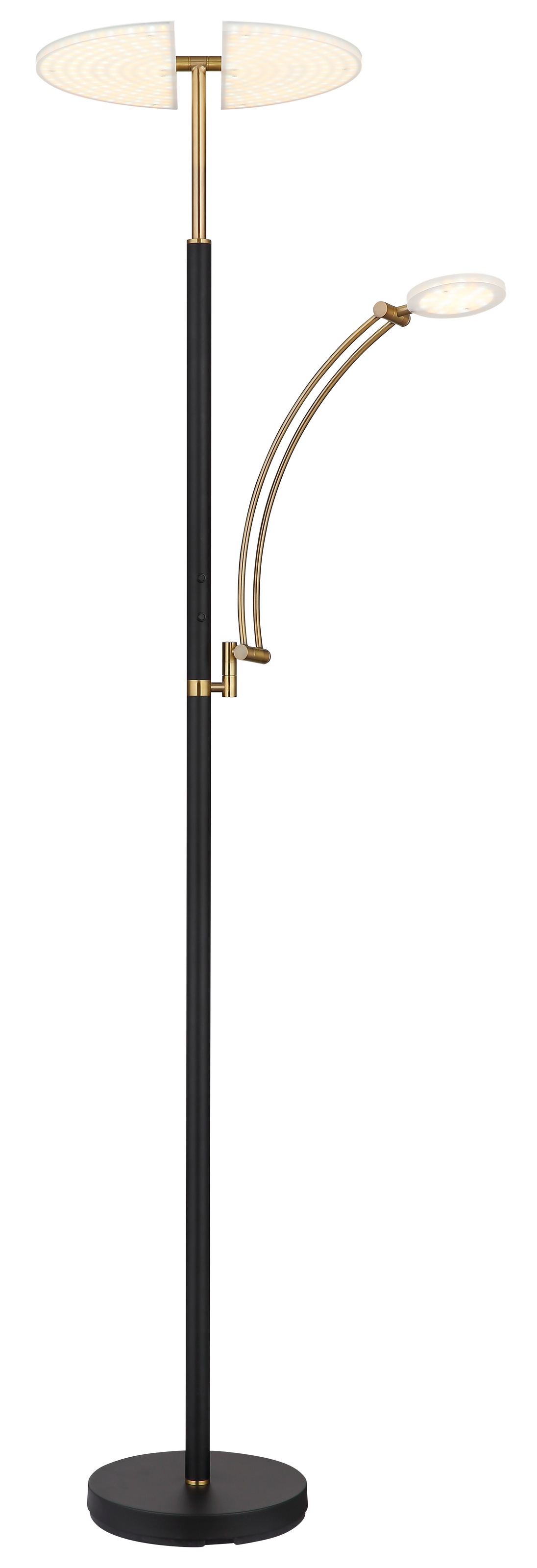 GLOBO LIGHTING LED Stehlampe "TIRANA"schwarz, Wohnzimmer, Leuchten, Stehleuchte/Wohnzimmer/Schlafzimmer/Flur