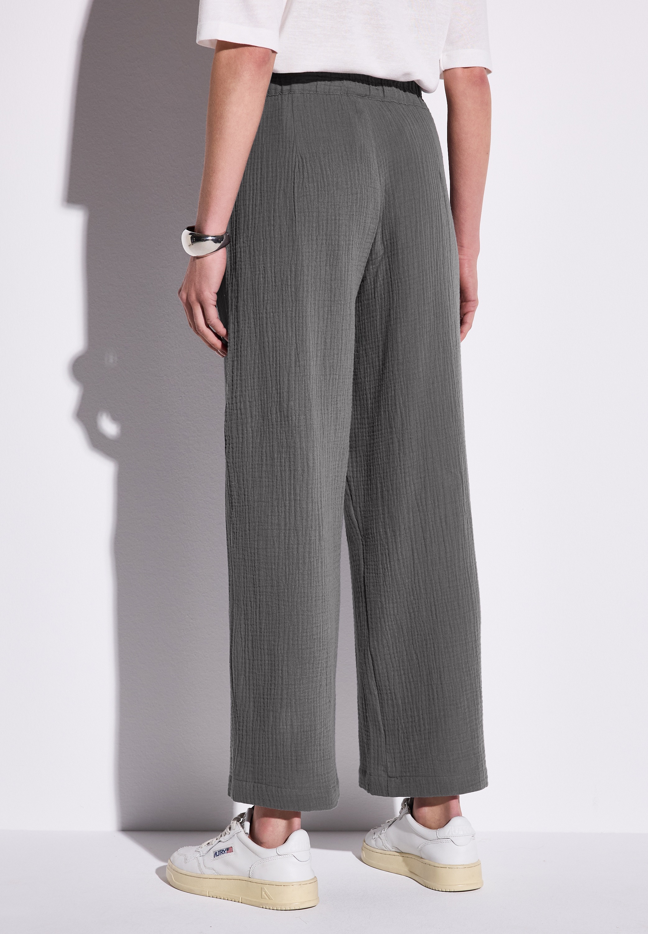 STREET ONE Stoffhose, High Waist günstig online kaufen