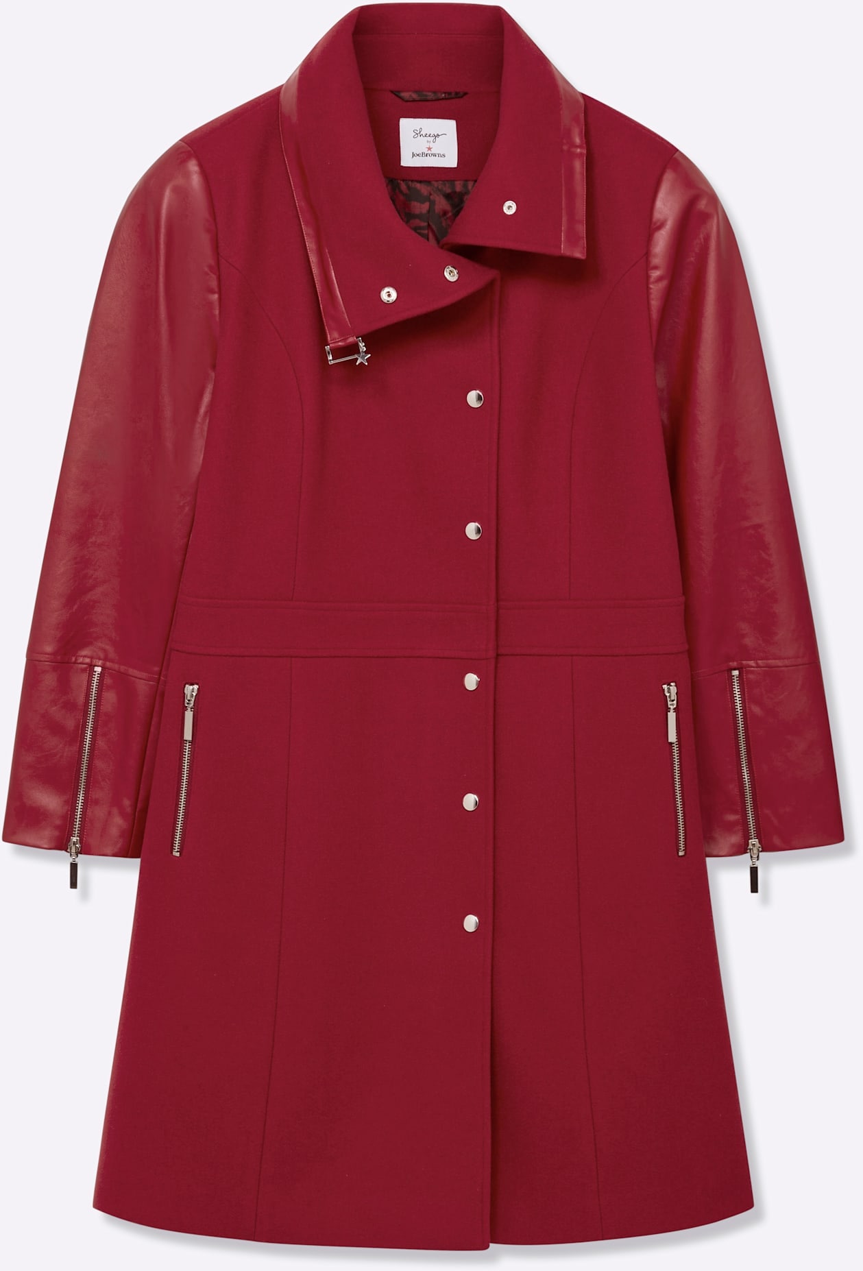 sheego by Joe Browns Outdoorjacke, ohne Kapuze