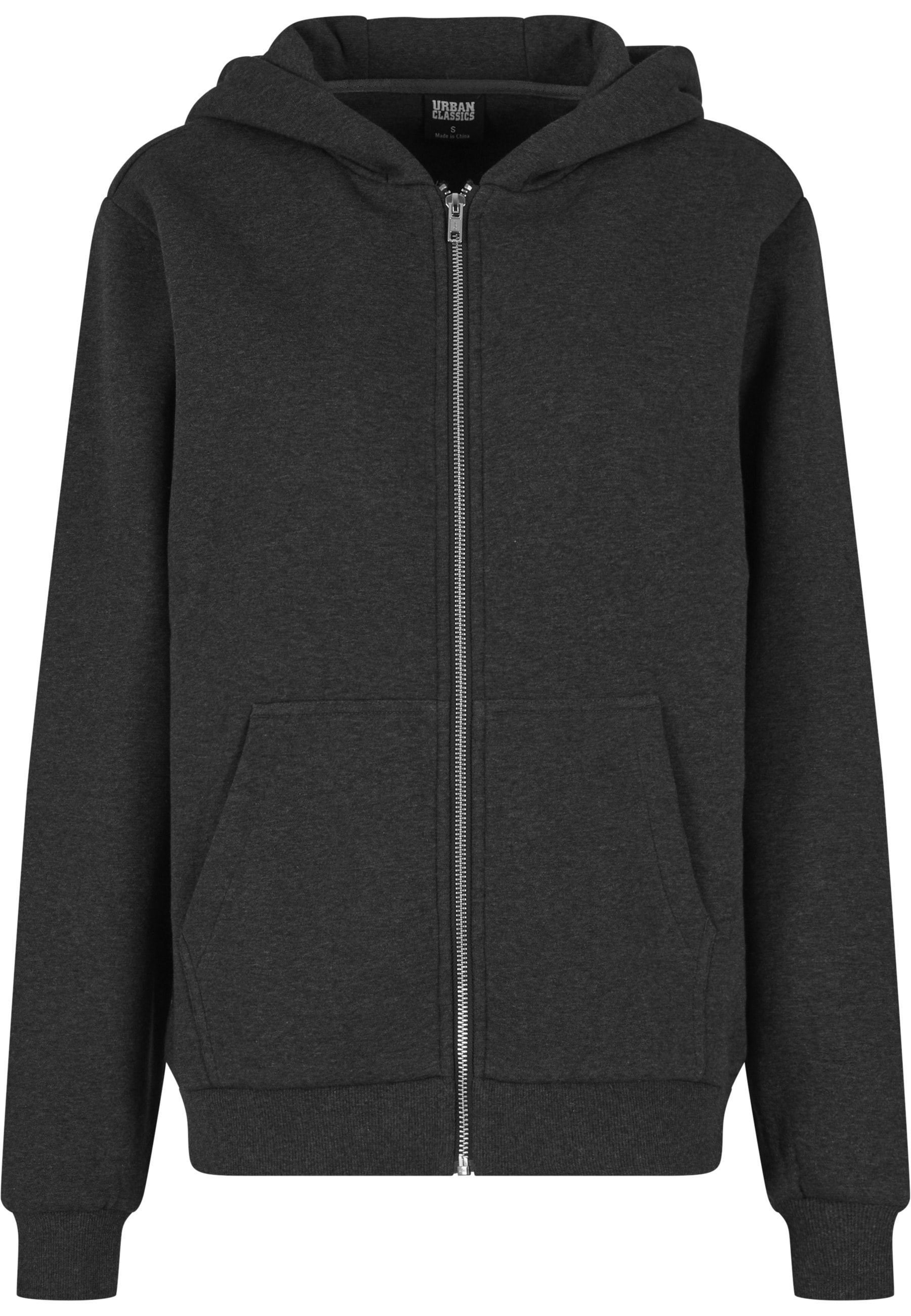 URBAN CLASSICS Sweatjacke "Urban Classics Ladies Fluffy Zip Cardigan"