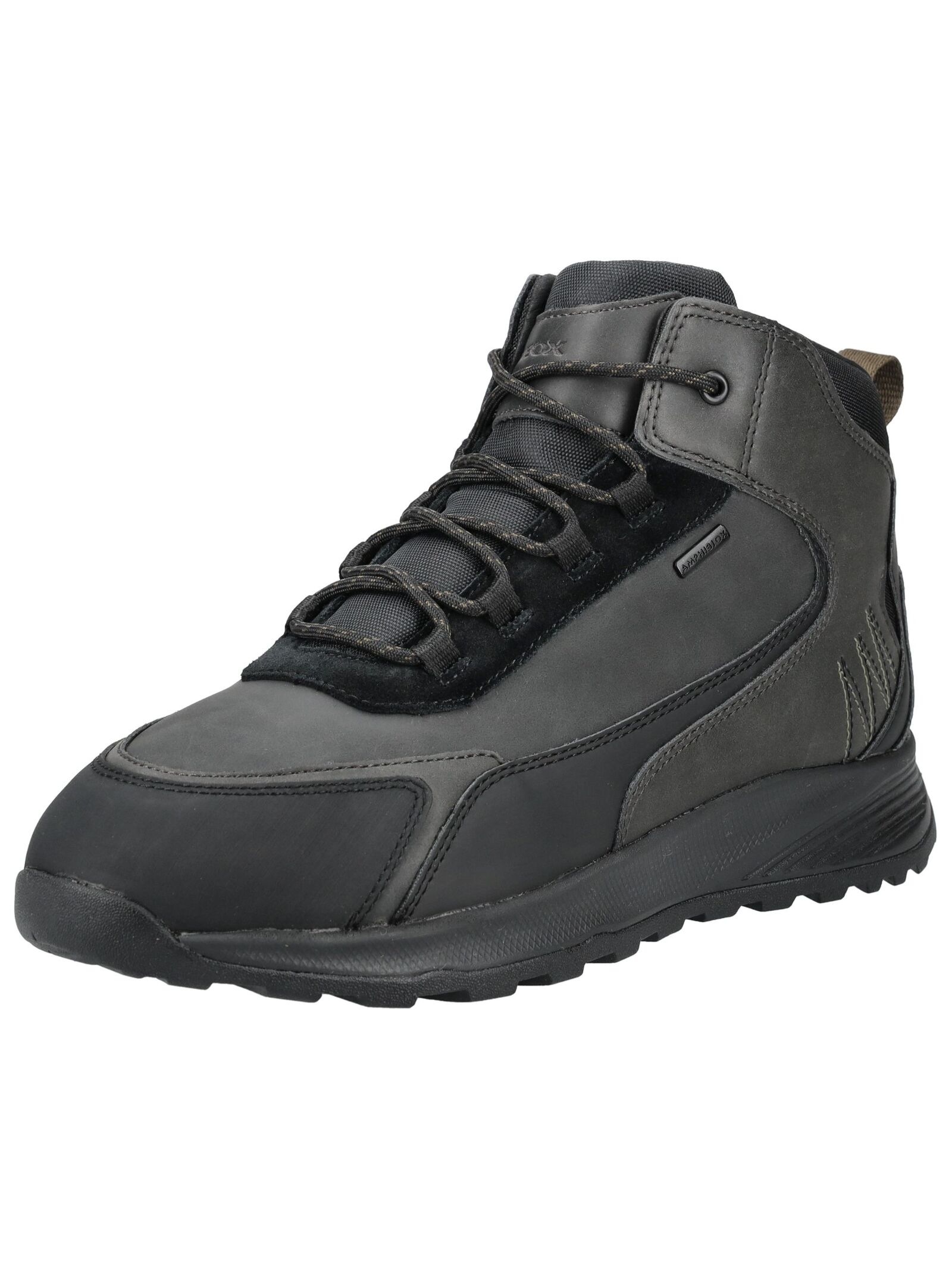 Geox Schnürstiefelette "Geox Stiefelette Lederimitat/Textil" günstig online kaufen
