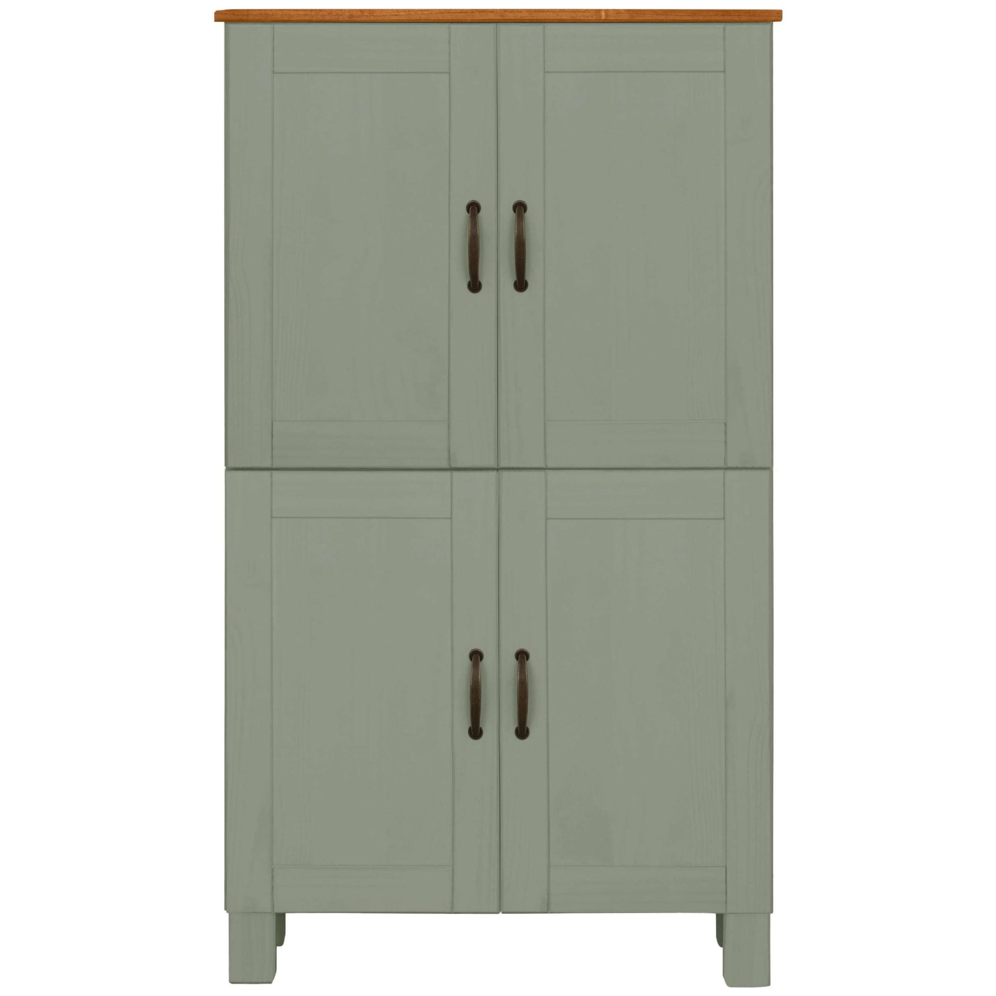Home affaire Midischrank »Rodby«, FSC®-zertifiziertes Massivholz, Breite 75cm, Höhe 130cm