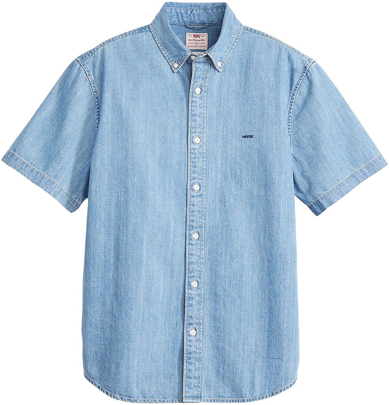 Levi's® Jeanshemd »SS AUTHENTIC BUTTON DOWN«