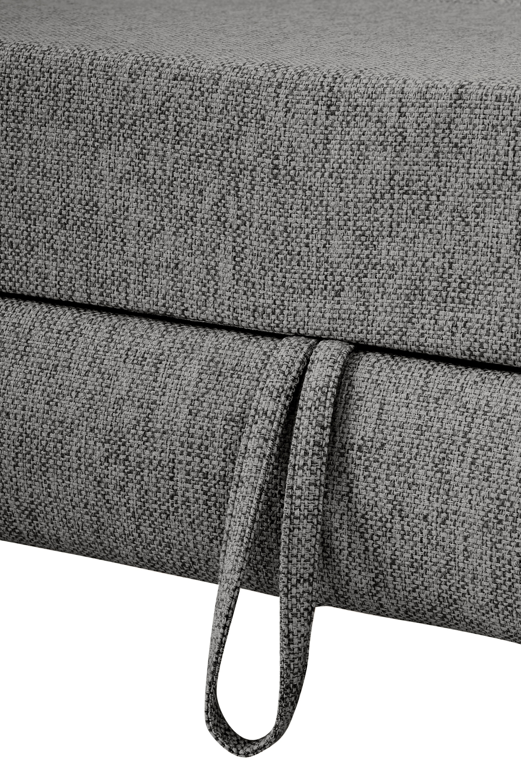 Home affaire Ecksofa »Palace L-Form«, incl. Sitztiefenverstellung, wahlweise mit Bettfunktion und Stauraum