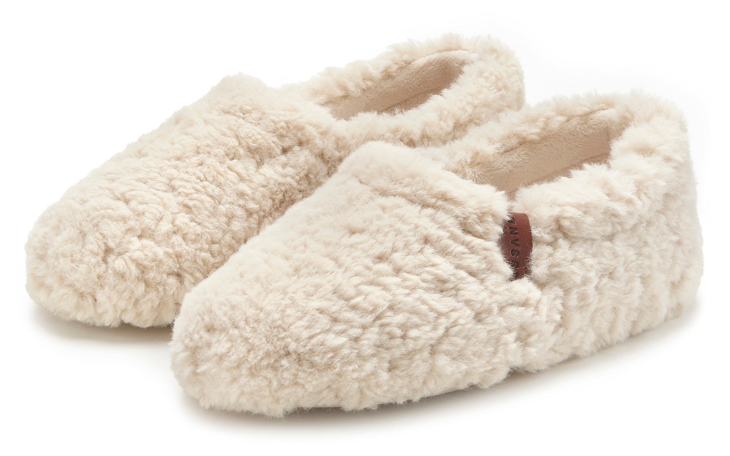 Elbsand Hausschuh, mit kuscheligem Fellimitat, Pantolette, Pantoffel, Hütte günstig online kaufen