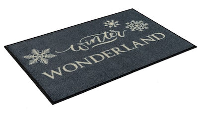Fußmatte »Winter Wonderland«, rechteckig