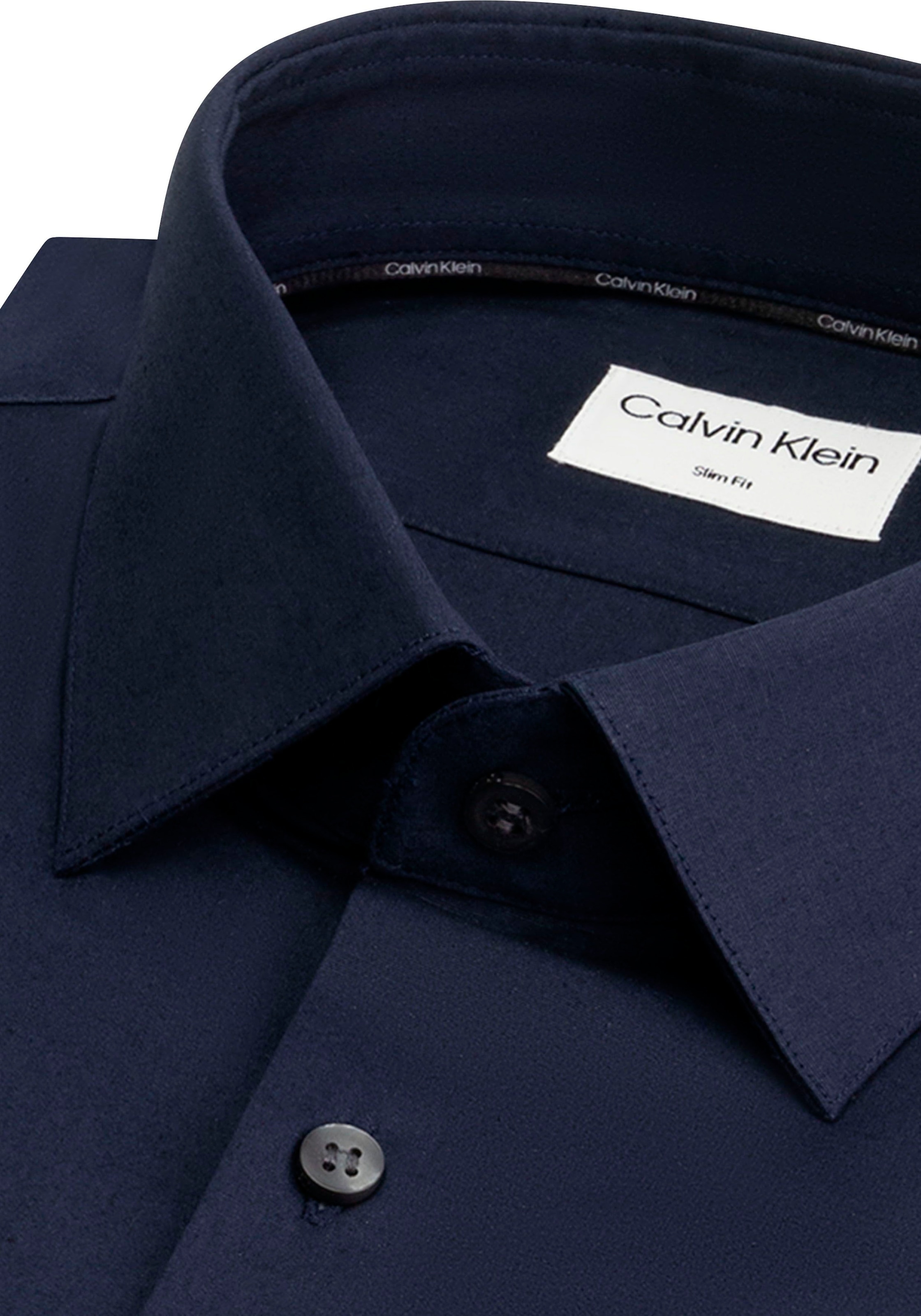 Calvin Klein Businesshemd SLIM Kentkragen kaufen mit »POPLIN STRETCH | BAUR ▷ SHIRT«