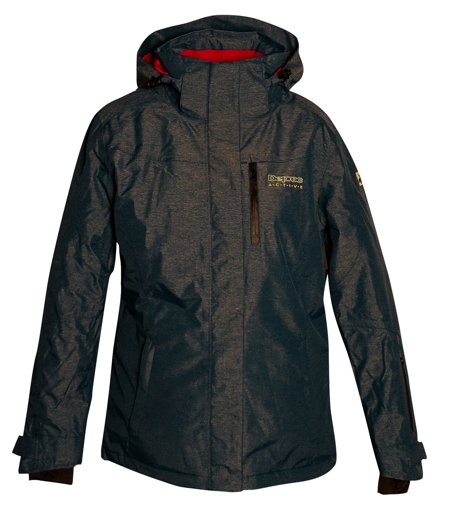 DEPROC Active Winterjacke "VANCOUVER Ski Women" mit Kapuze auch in Großen Größen erhältlich