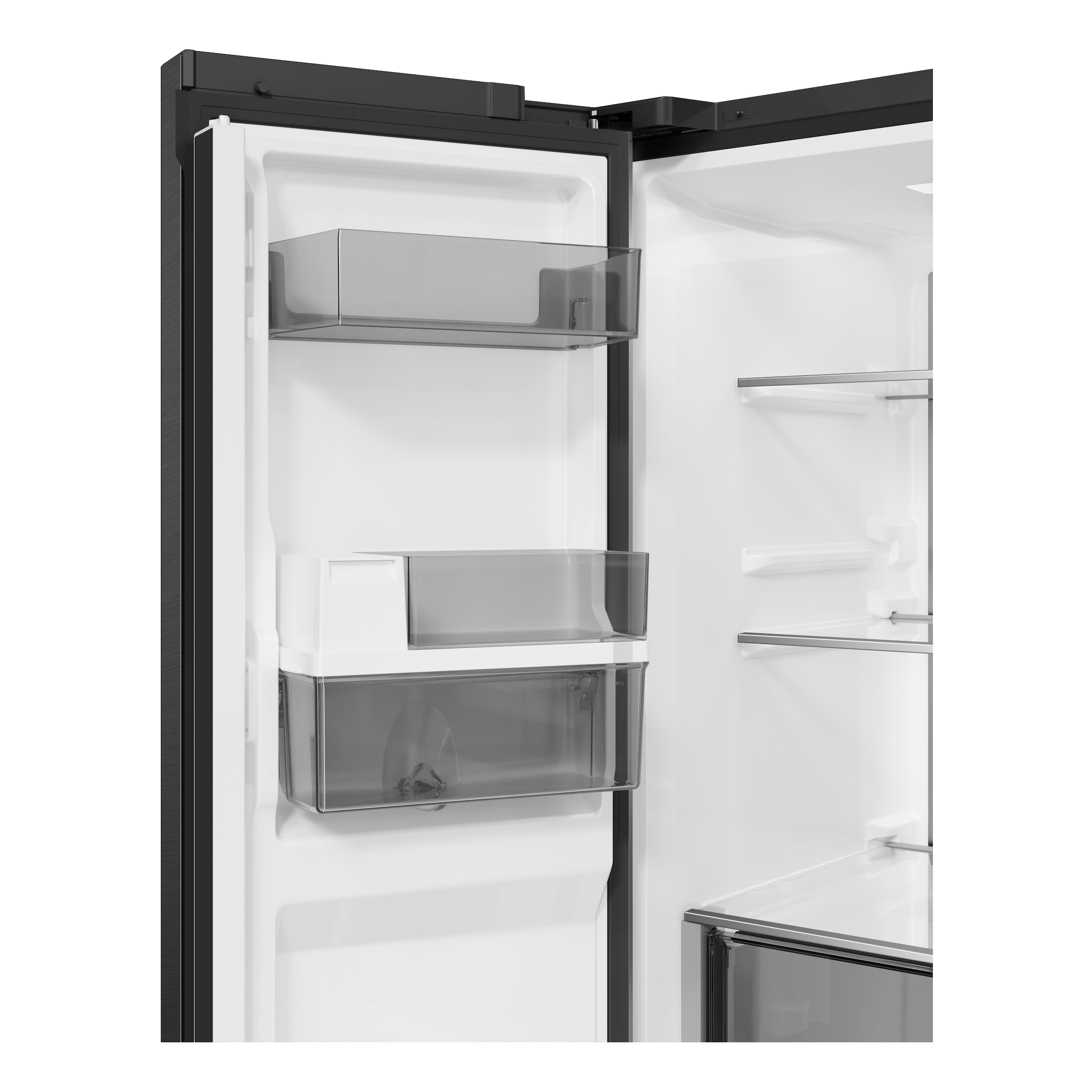 Haier Multi Door Cube 83 »HCR58S18CWMB« 185 cm hoch 83 cm breit Wasserdispenser mit Tank
