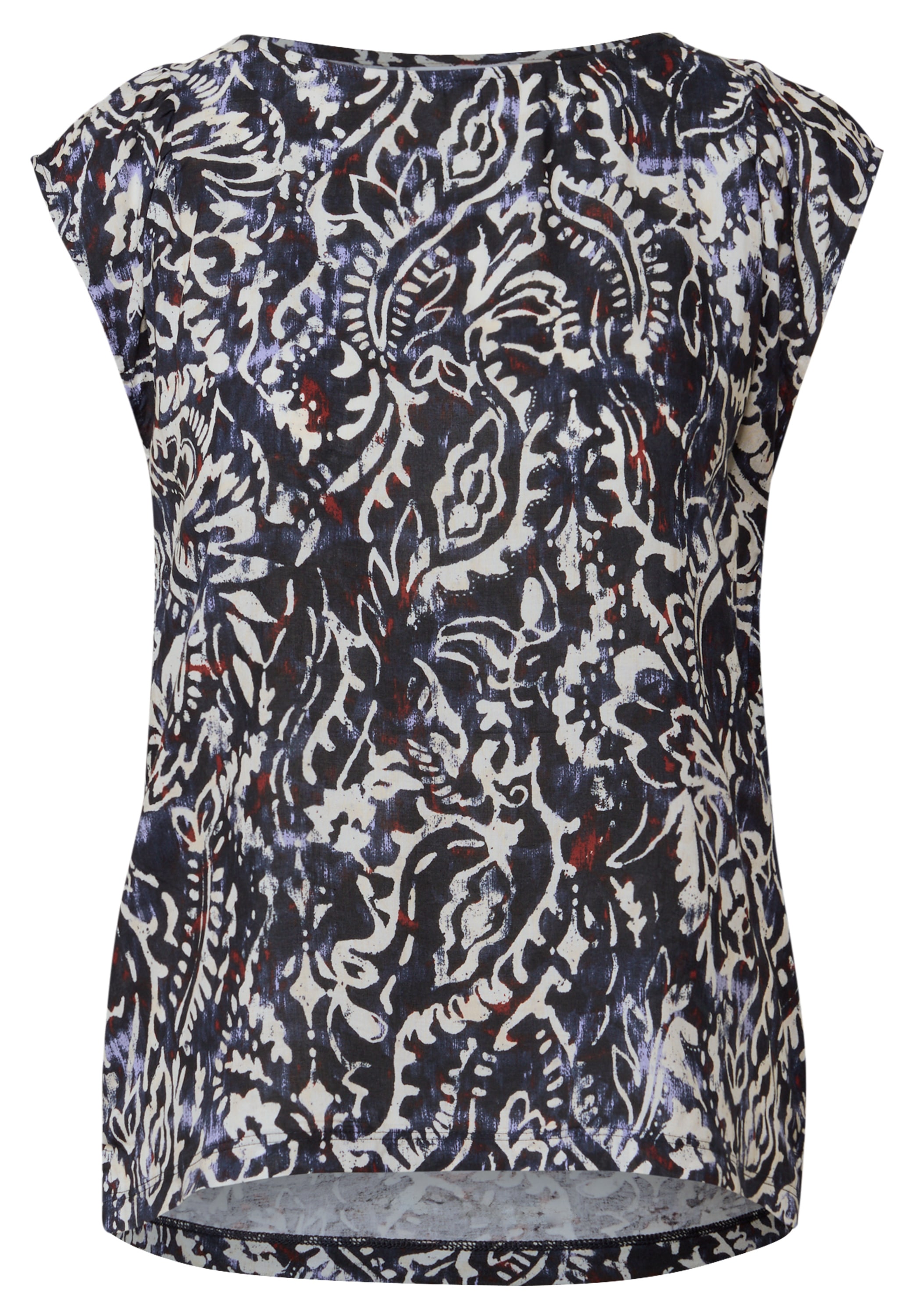 STREET ONE STUDIO Shirttop, aus softem Materialmix